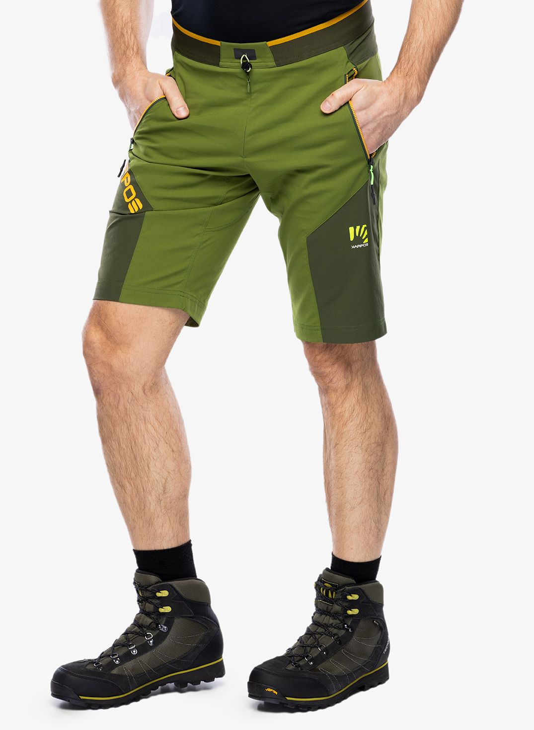 Pánské kraťasy Karpos Rock Evo Bermuda - cedar green/rifle green