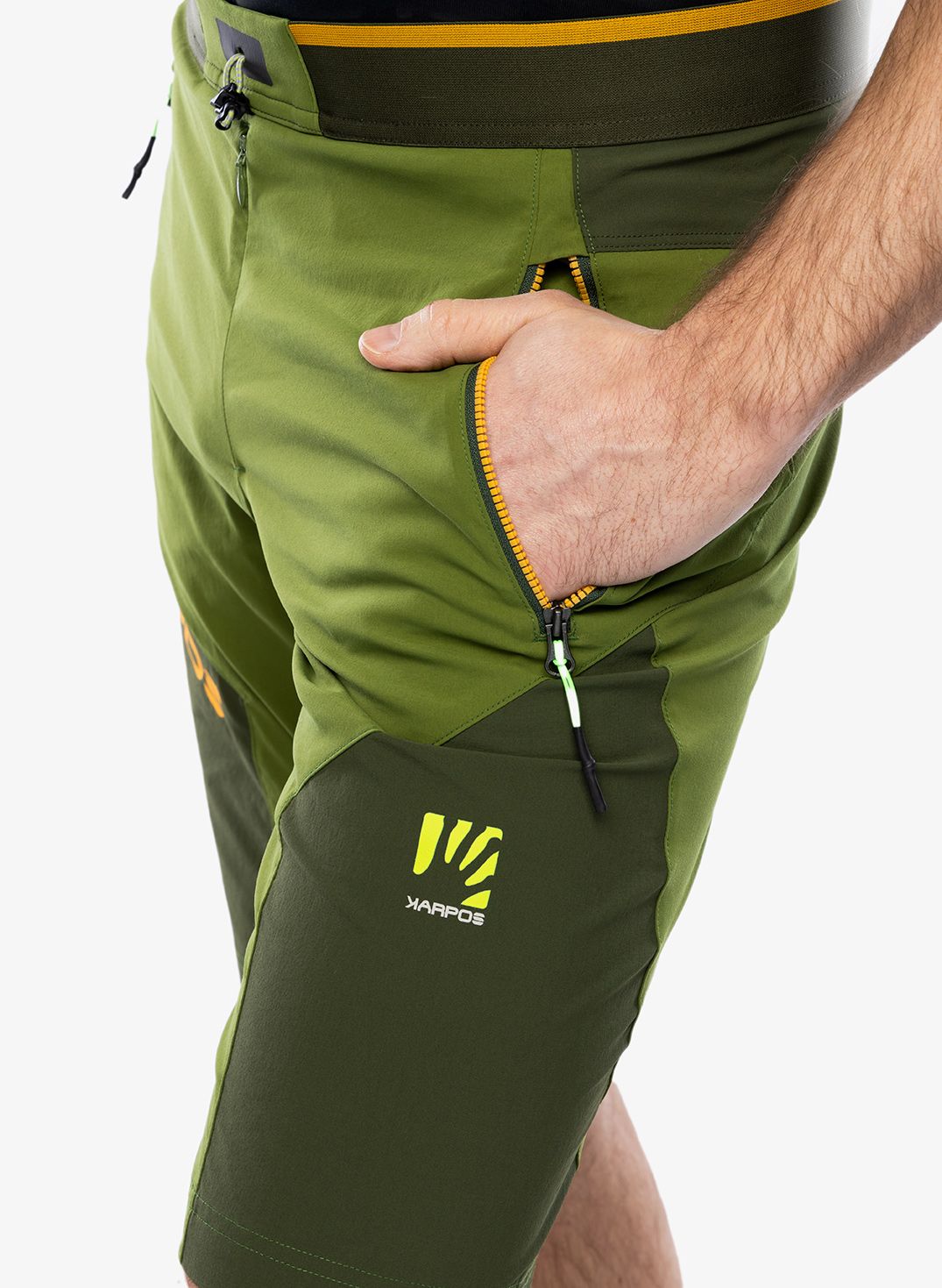 Pánské kraťasy Karpos Rock Evo Bermuda - cedar green/rifle green