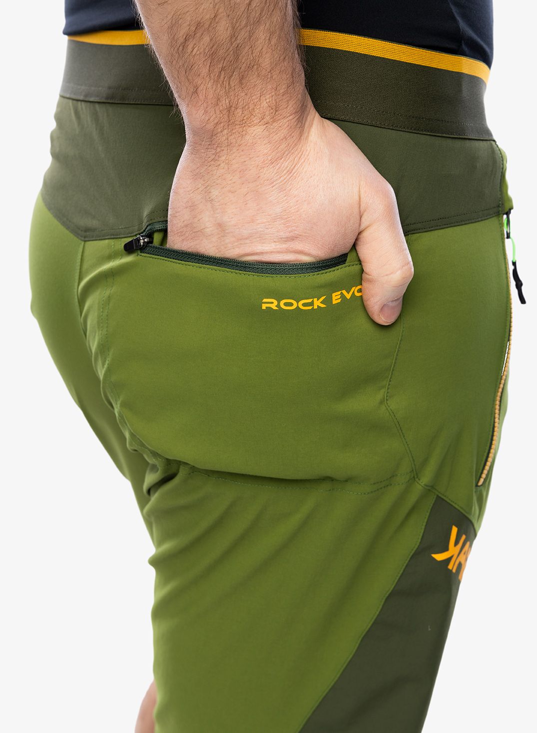 Pánské kraťasy Karpos Rock Evo Bermuda - cedar green/rifle green