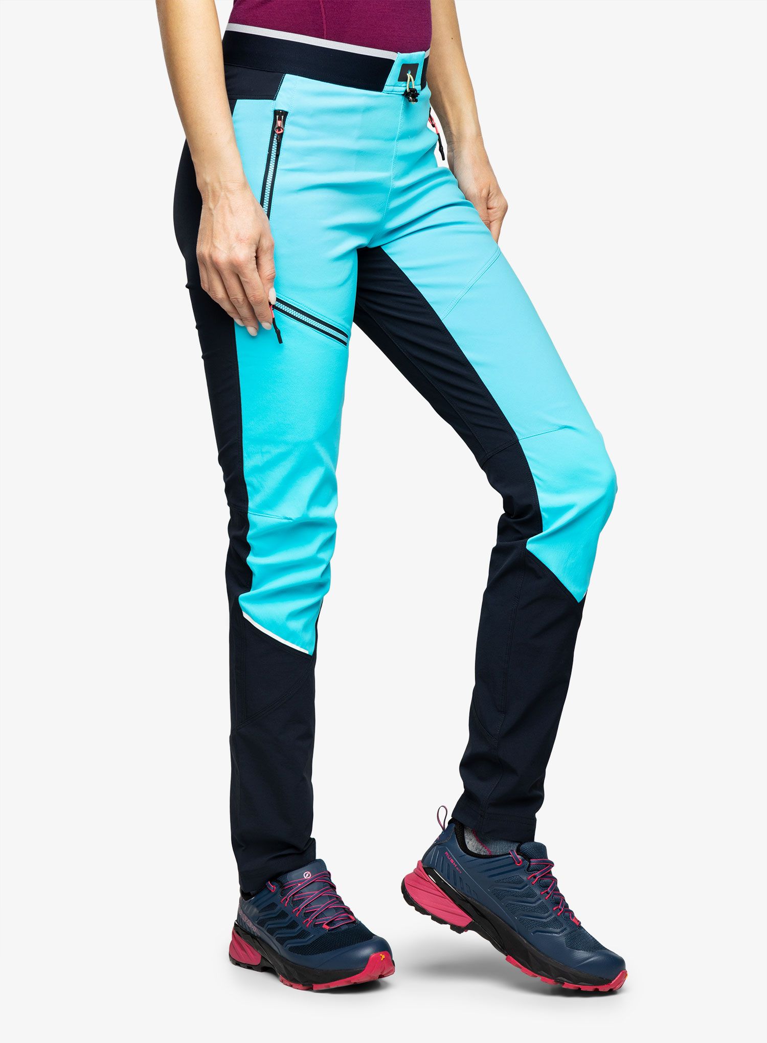 Turistické kalhoty dámské Karpos Rock Evo Pant - blue atoll/sky captain