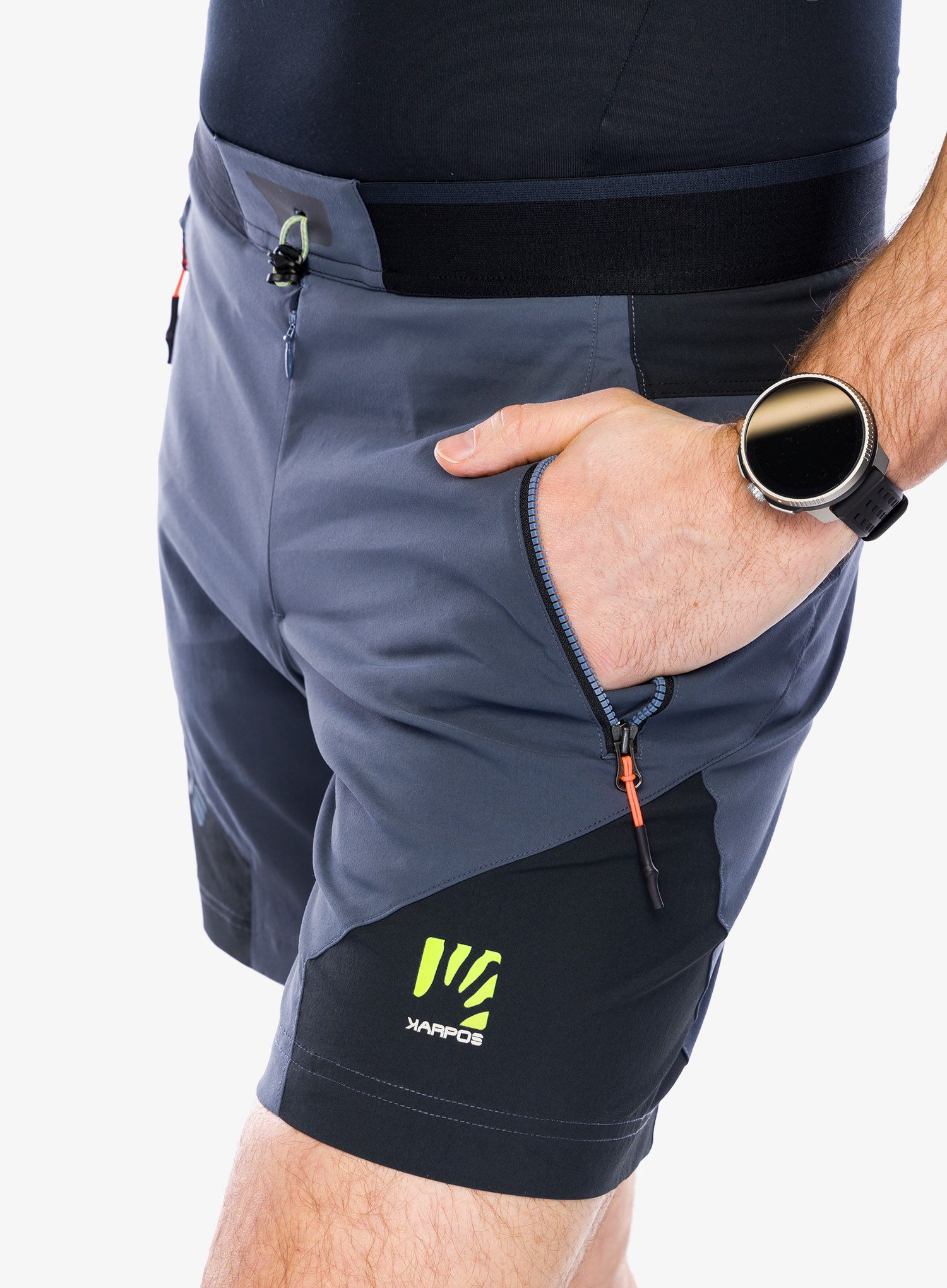 Pánské kraťasy Karpos Rock Evo Shorts - ombre blue/black