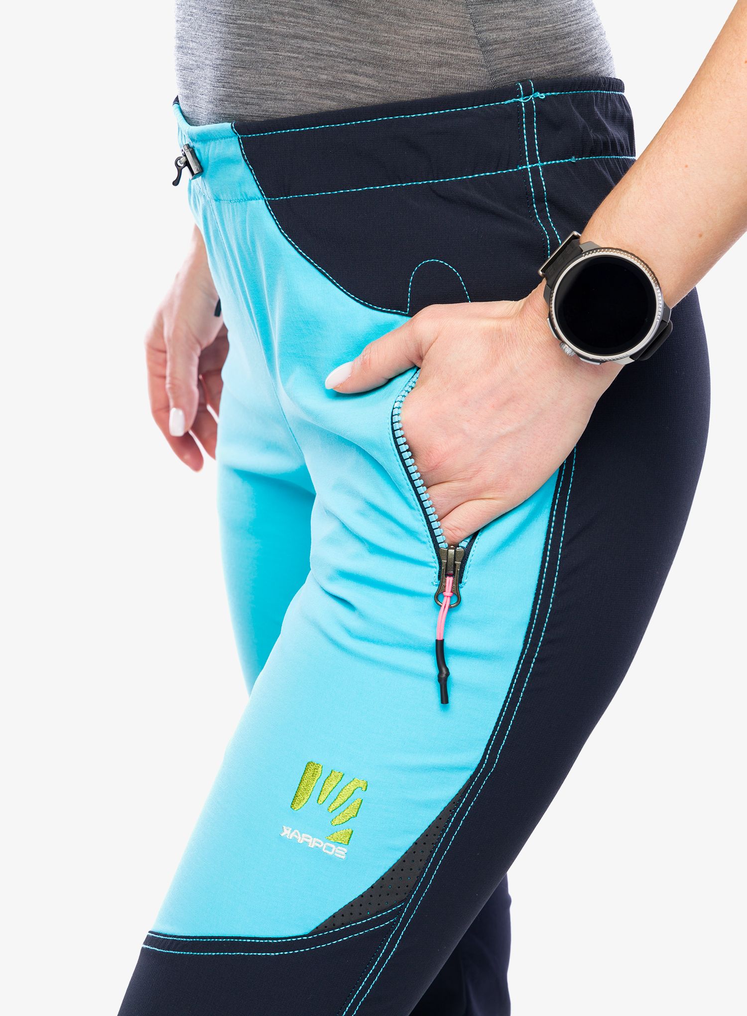 Kalhoty dámské Karpos Rock Pants - blue atoll/sky captain