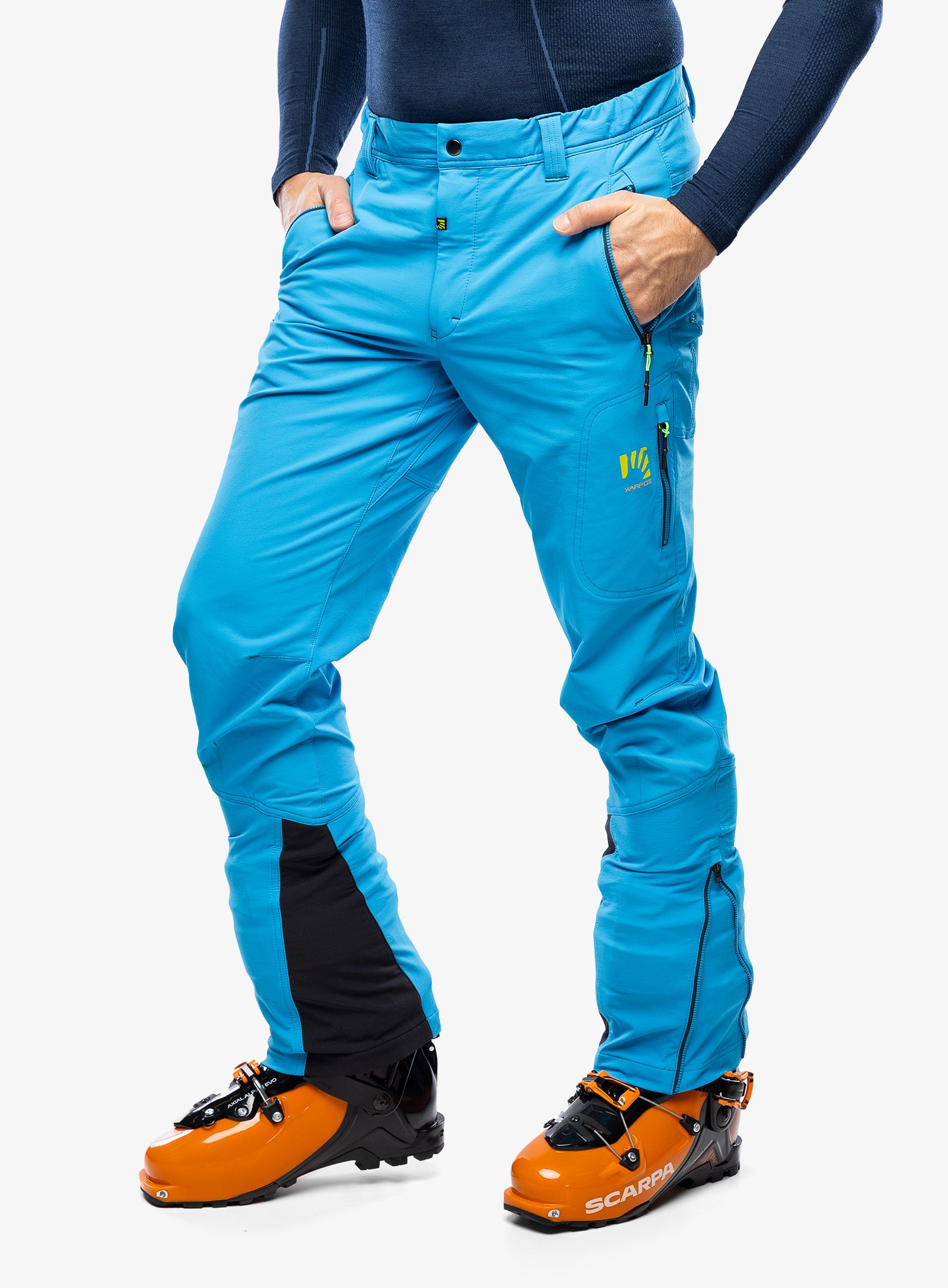 Skialpové kalhoty Karpos San Martino Pant - diva blue