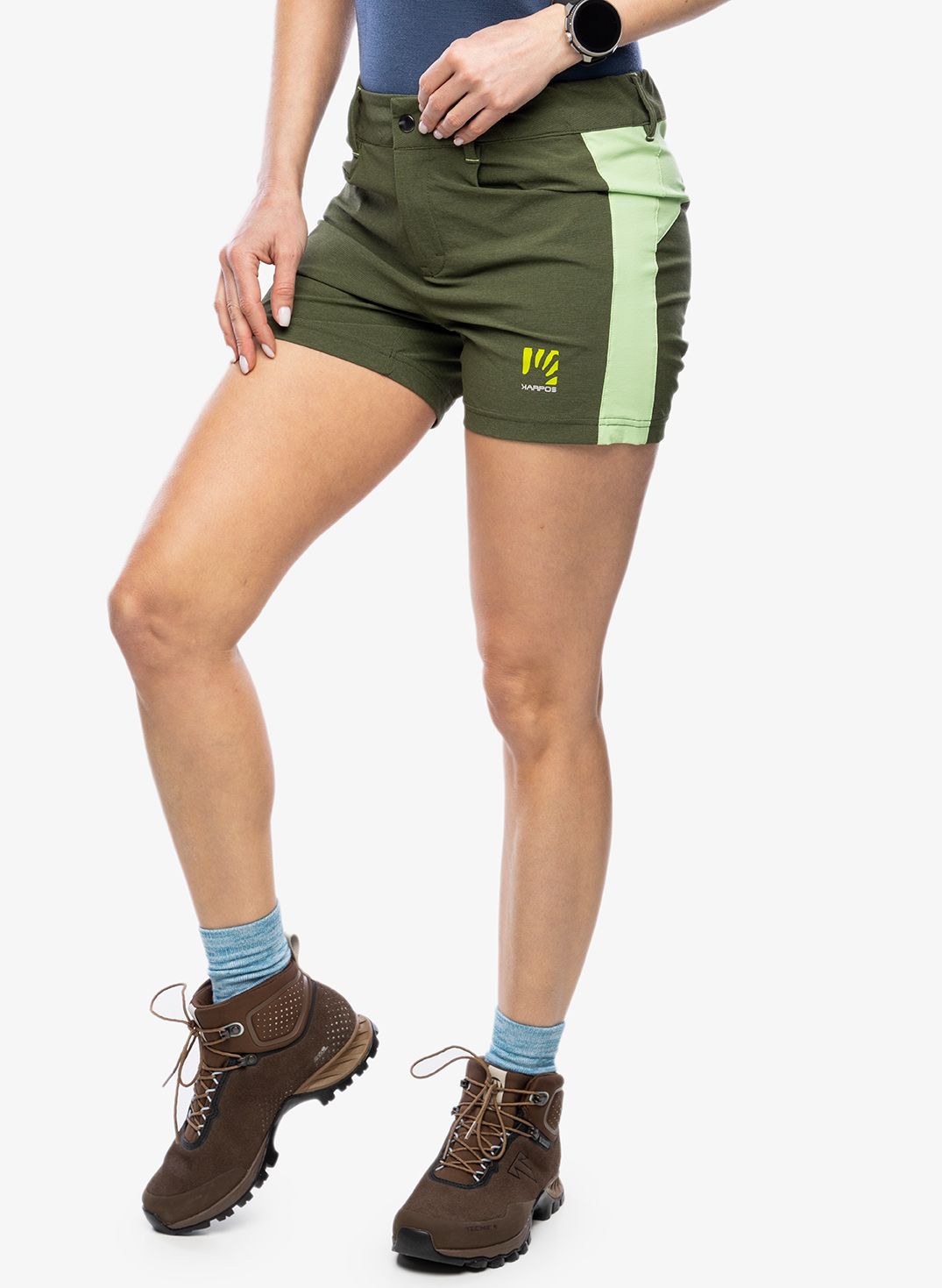 Kraťasy dámské Karpos Santa Croce Shorts - cedar green/arcadian