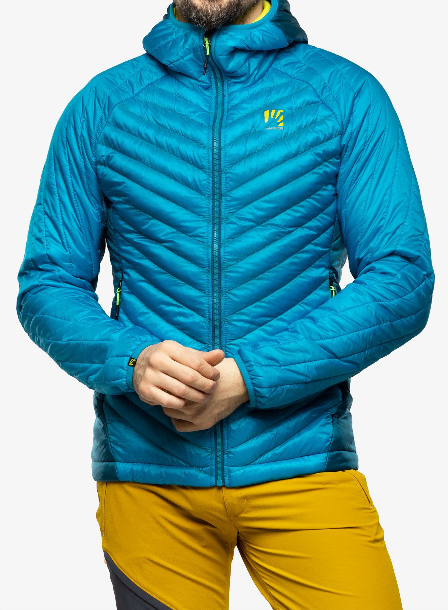 Izolovaná bunda Karpos Sas Plat Jacket - blue jewel/seaport