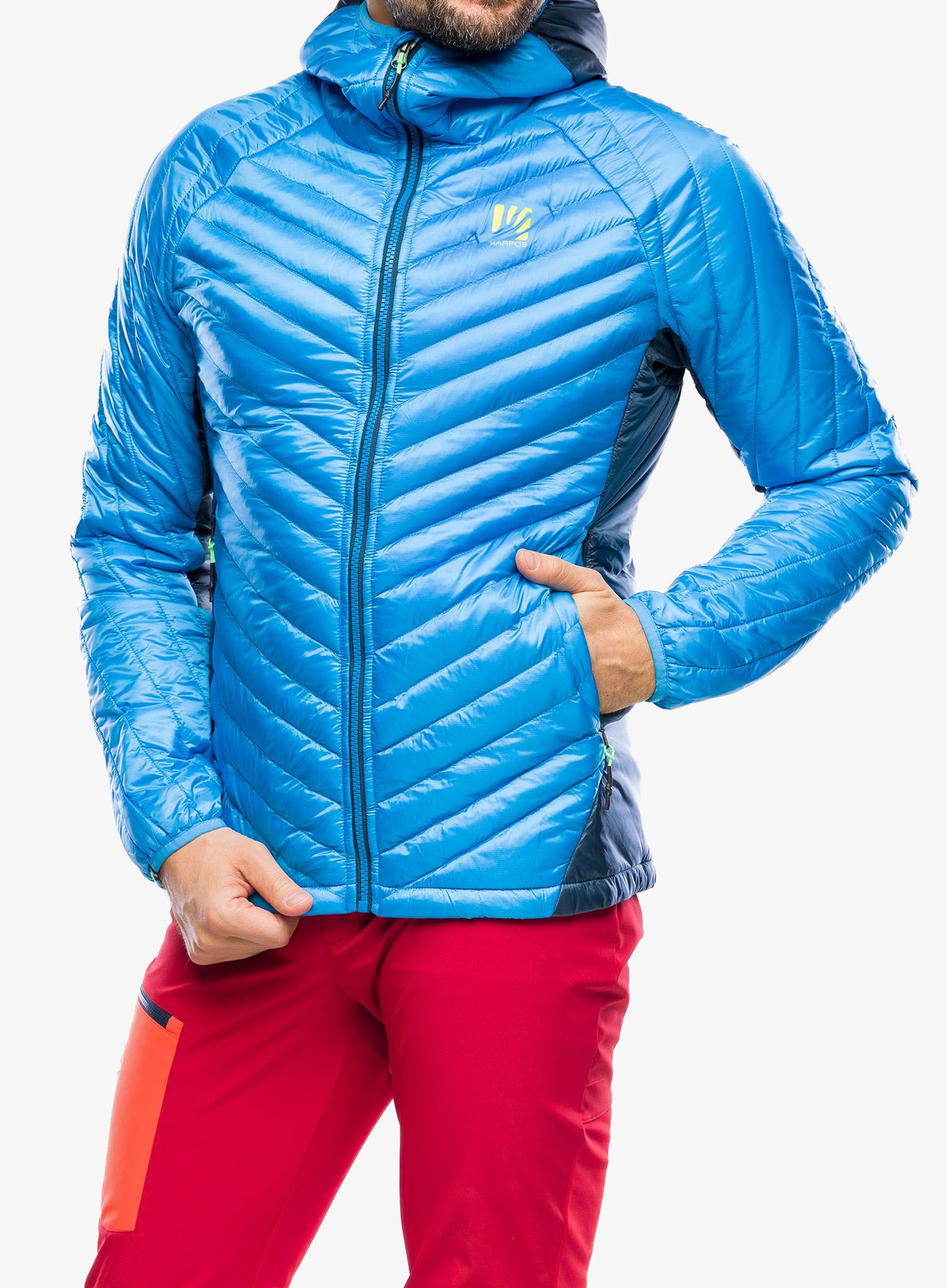 Zateplená bunda Karpos Sas Plat Jacket - diva blue/midnight