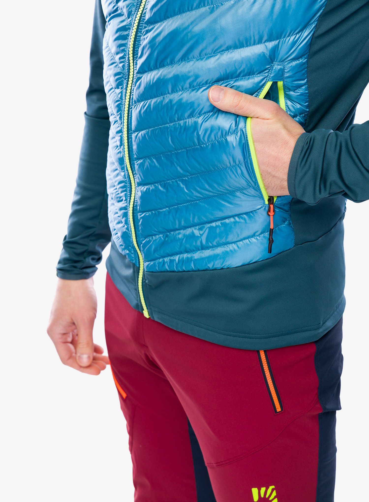 Hybridní bunda Karpos Sass De Mura Jacket - niagara/stargazer