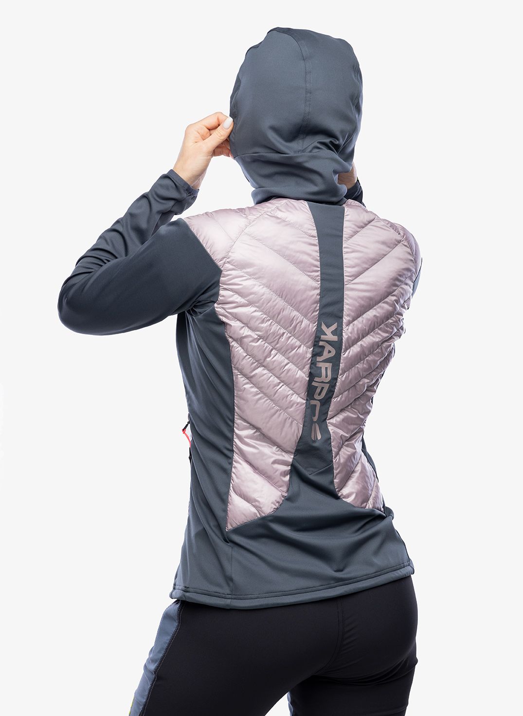Hybridní bunda dámská Karpos Sass De Mura Jacket - nirvana/ombre blue