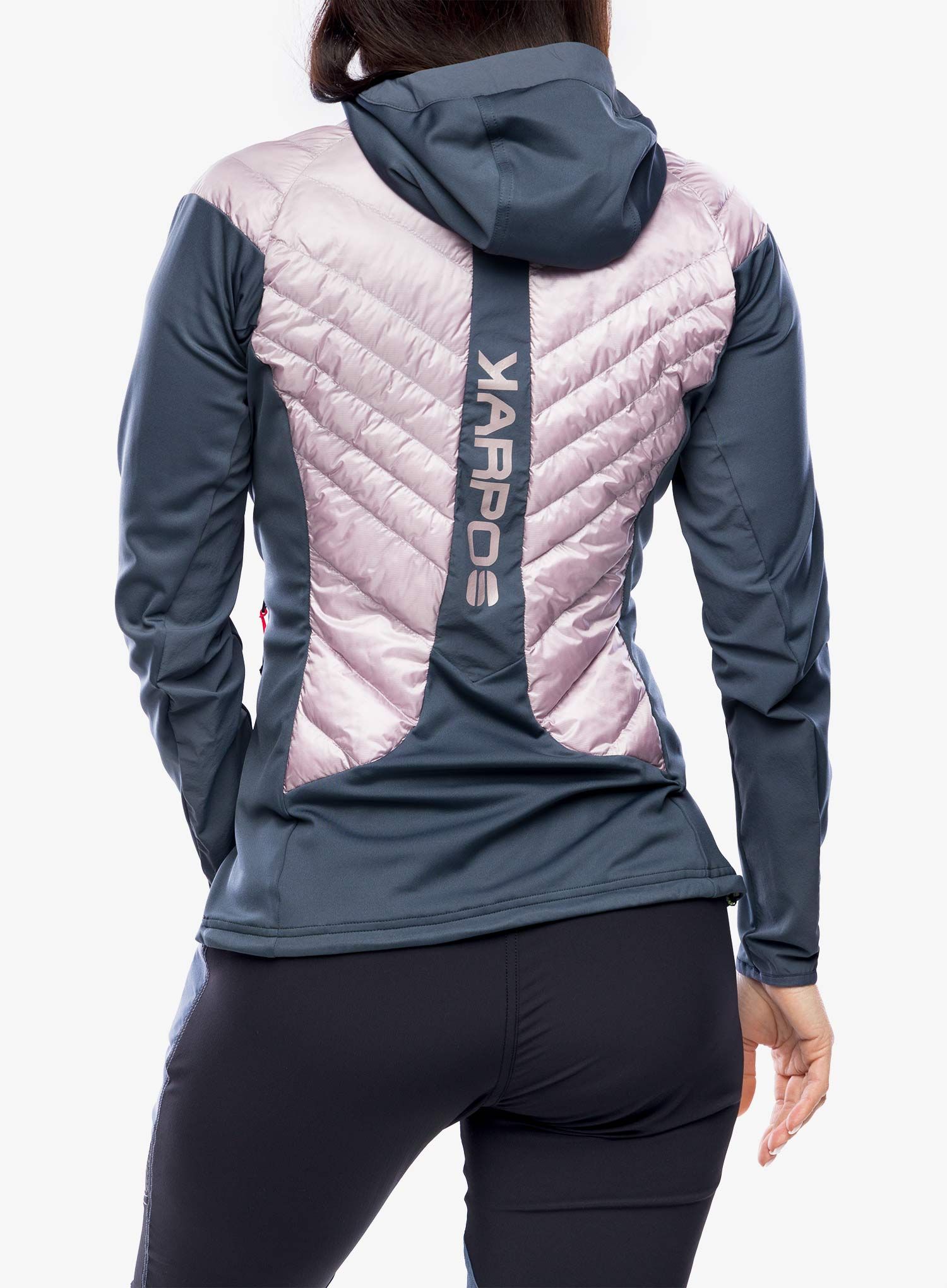 Hybridní bunda dámská Karpos Sass De Mura Jacket - nirvana/ombre blue