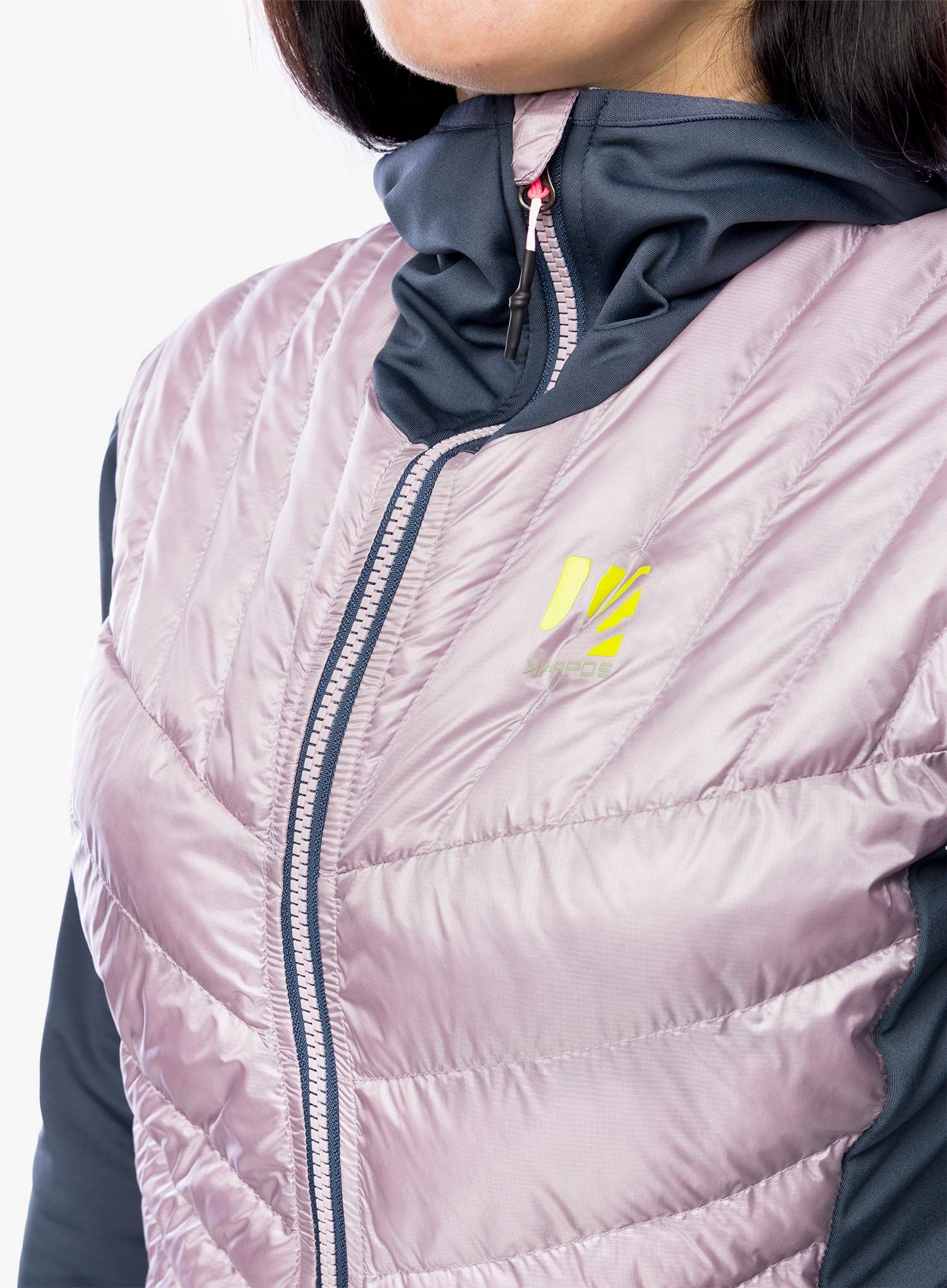 Hybridní bunda dámská Karpos Sass De Mura Jacket - nirvana/ombre blue