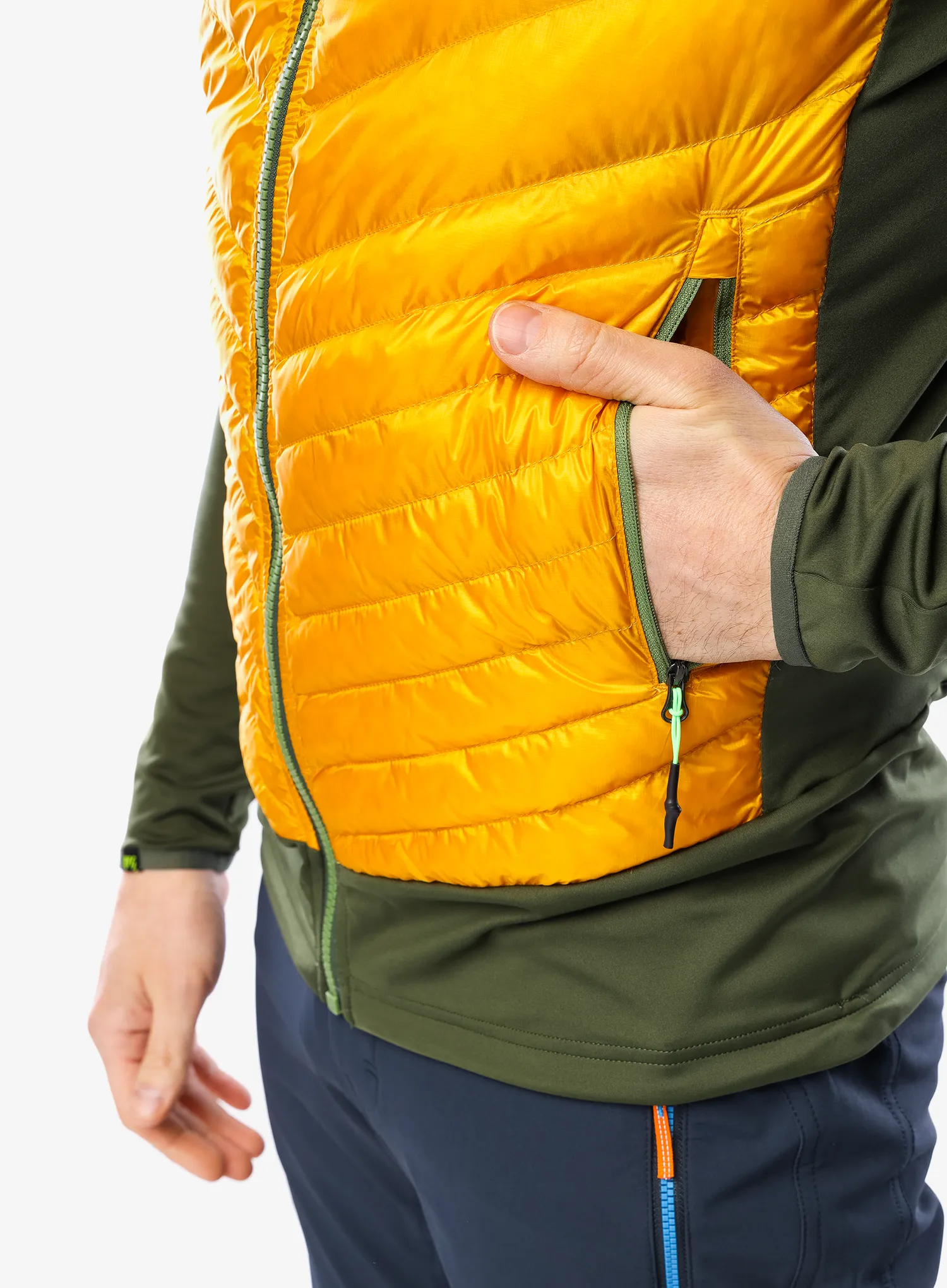 Hybridní bunda Karpos Sass De Mura Jacket - radiant/rifle green