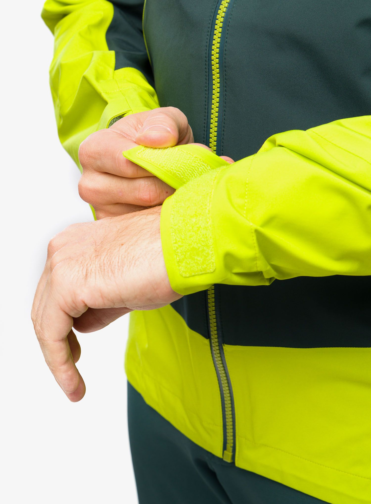 Bunda na skialpinismus Karpos Storm Evo Jacket - forest/kiwi colada