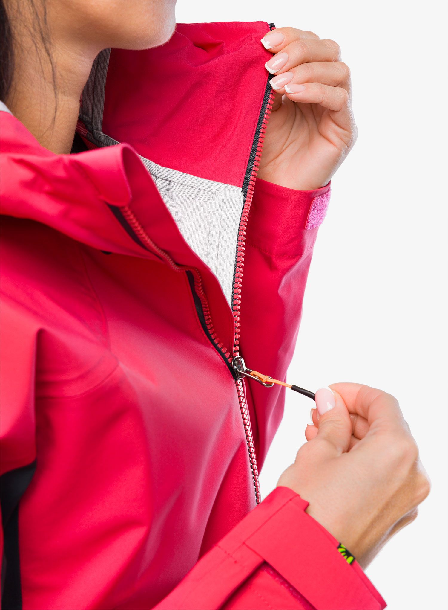 Dámská bunda do deště Karpos Storm Evo Jacket - granita/vulcan