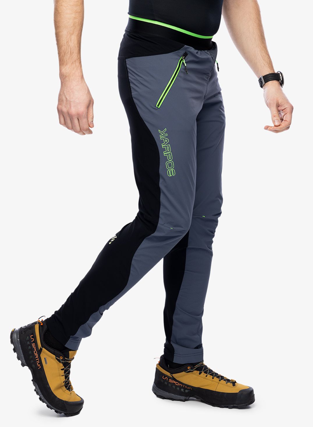 Turistické kalhoty pánské Karpos Tre Cime Evolution Pant - ombre blue/black/jasmine green