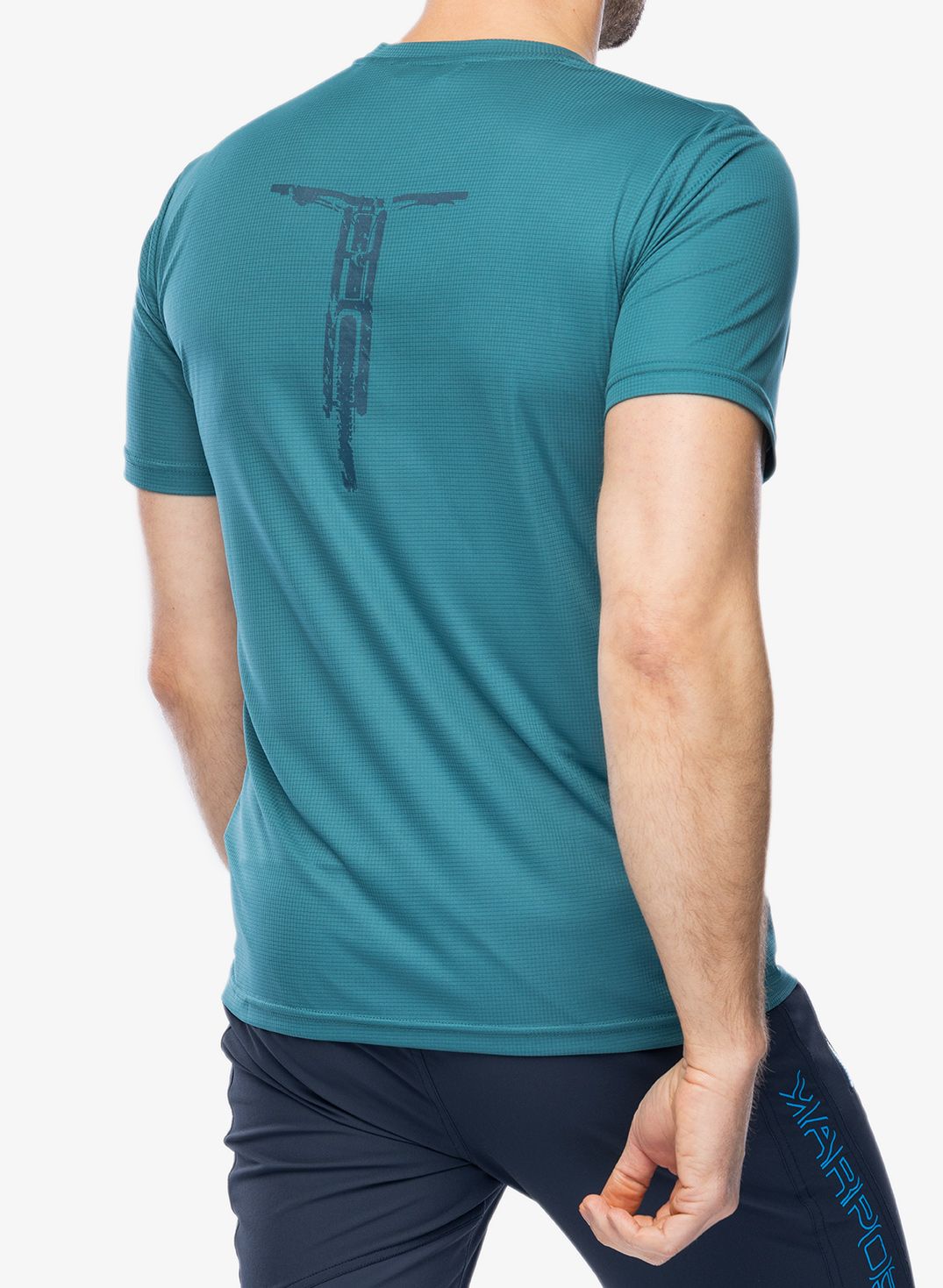 Cyklistické triko Karpos Val Federia Tee - hydro print 1