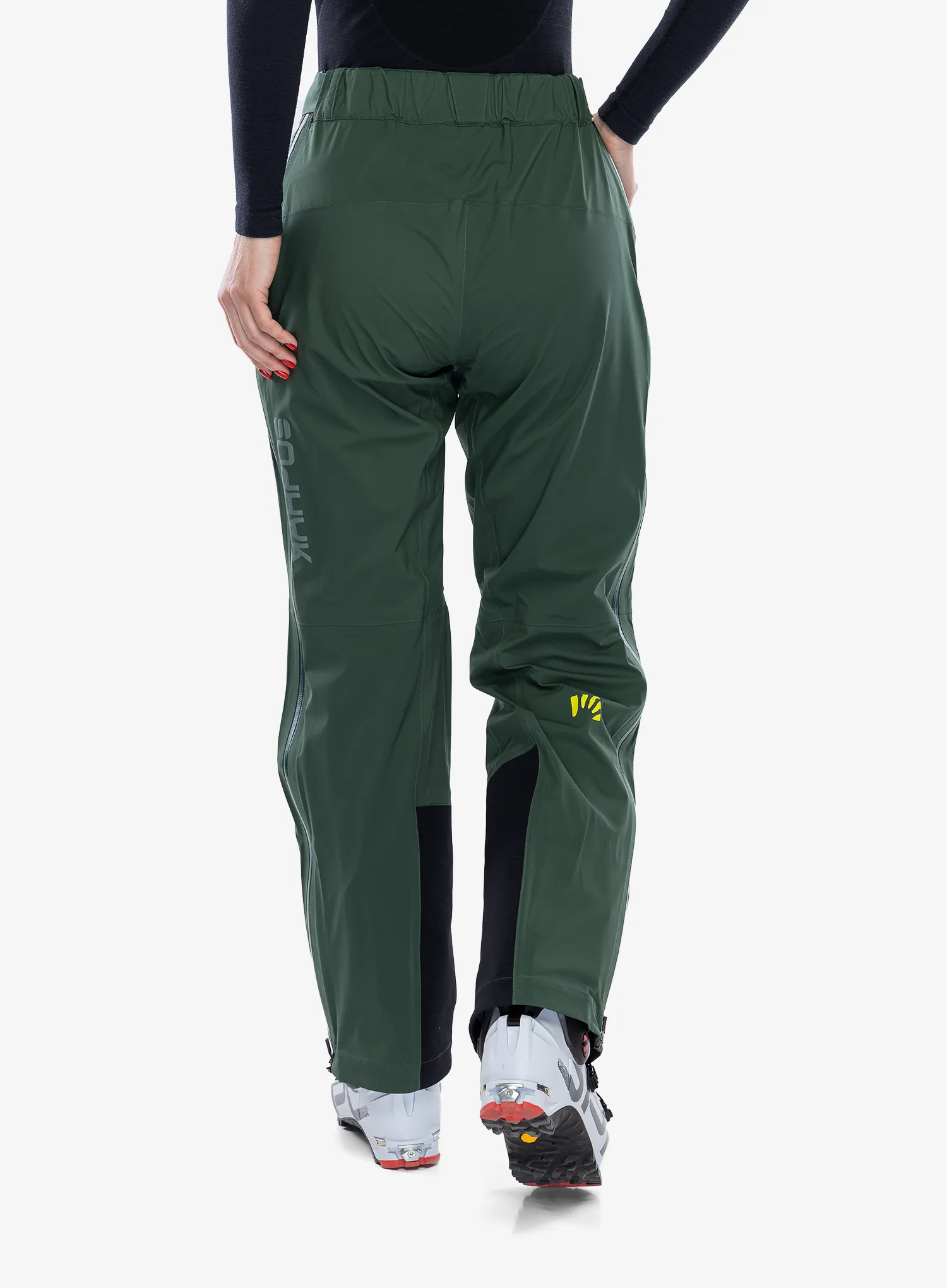 Kalhoty dámské Karpos Valsesia Shell Pants - jungle green/duck green
