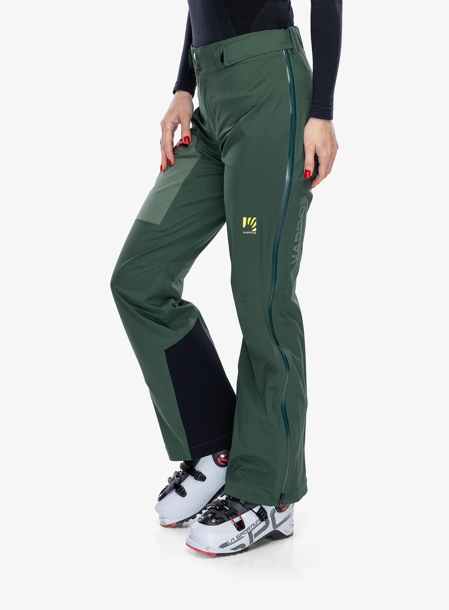 Kalhoty dámské Karpos Valsesia Shell Pants - jungle green/duck green