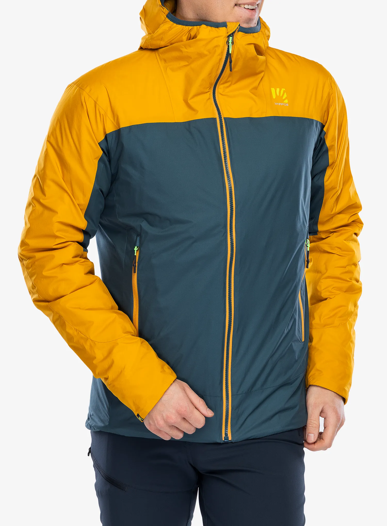 Zateplená bunda Karpos Vinson Evo Jacket - stargazer/golden