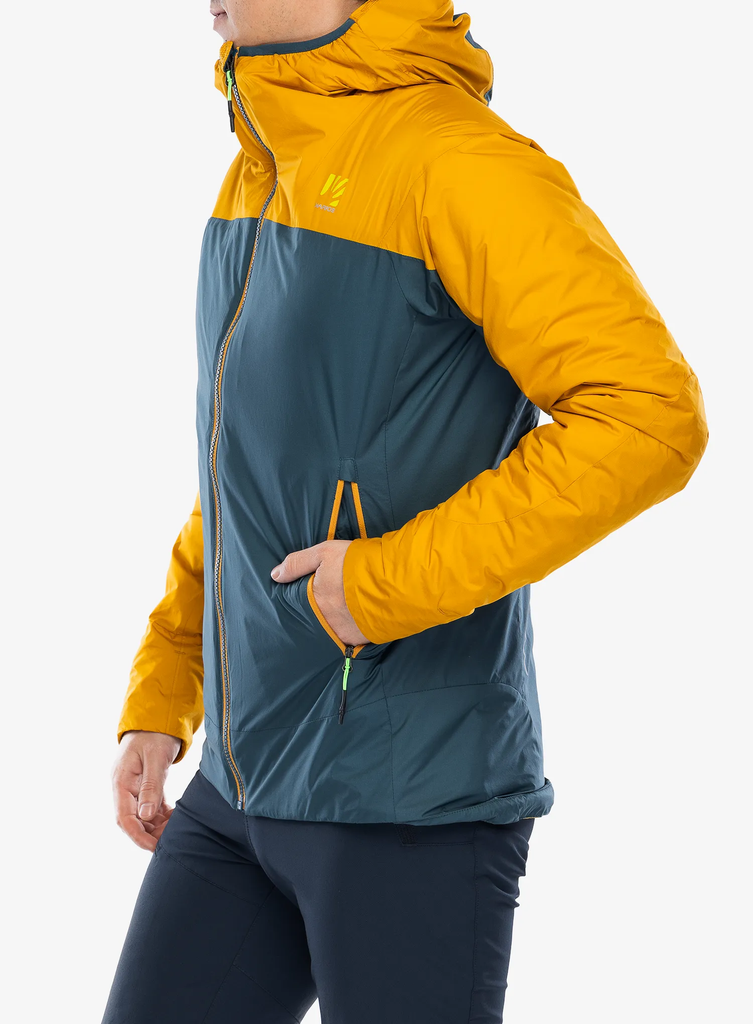 Zateplená bunda Karpos Vinson Evo Jacket - stargazer/golden