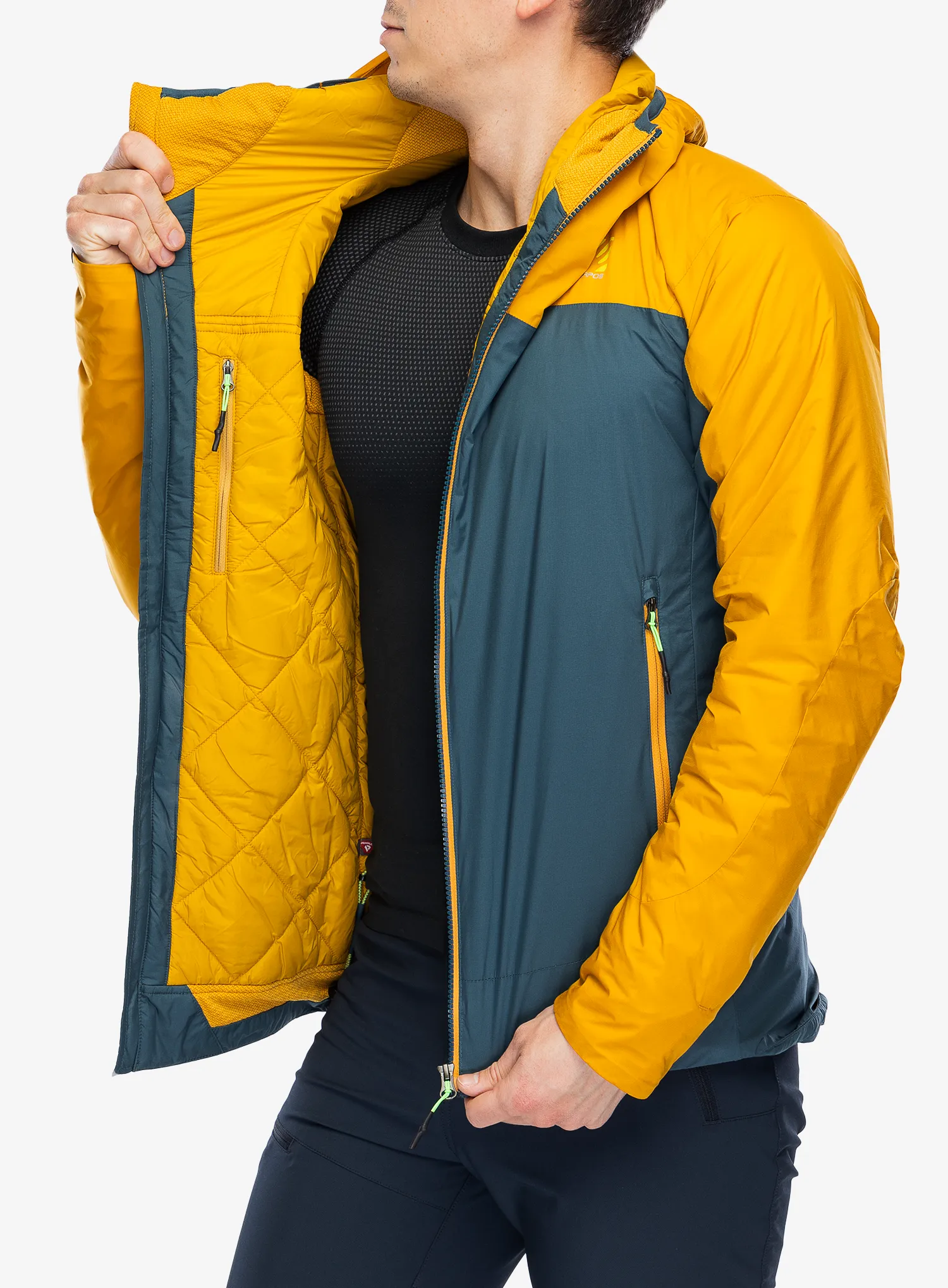 Zateplená bunda Karpos Vinson Evo Jacket - stargazer/golden
