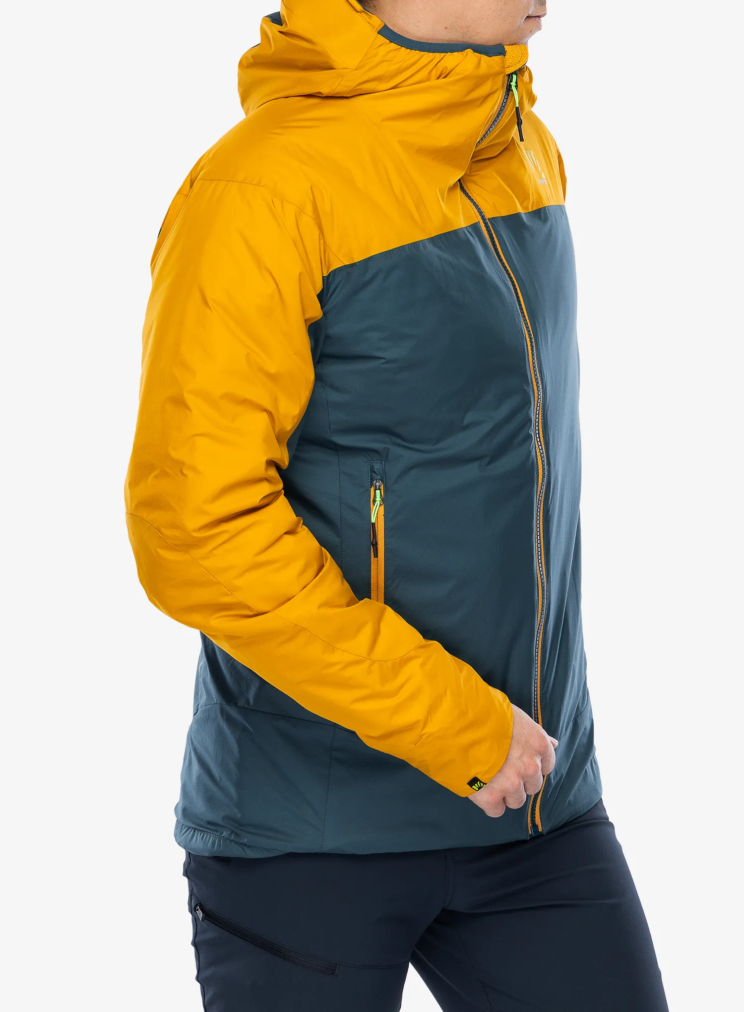Zateplená bunda Karpos Vinson Evo Jacket - stargazer/golden