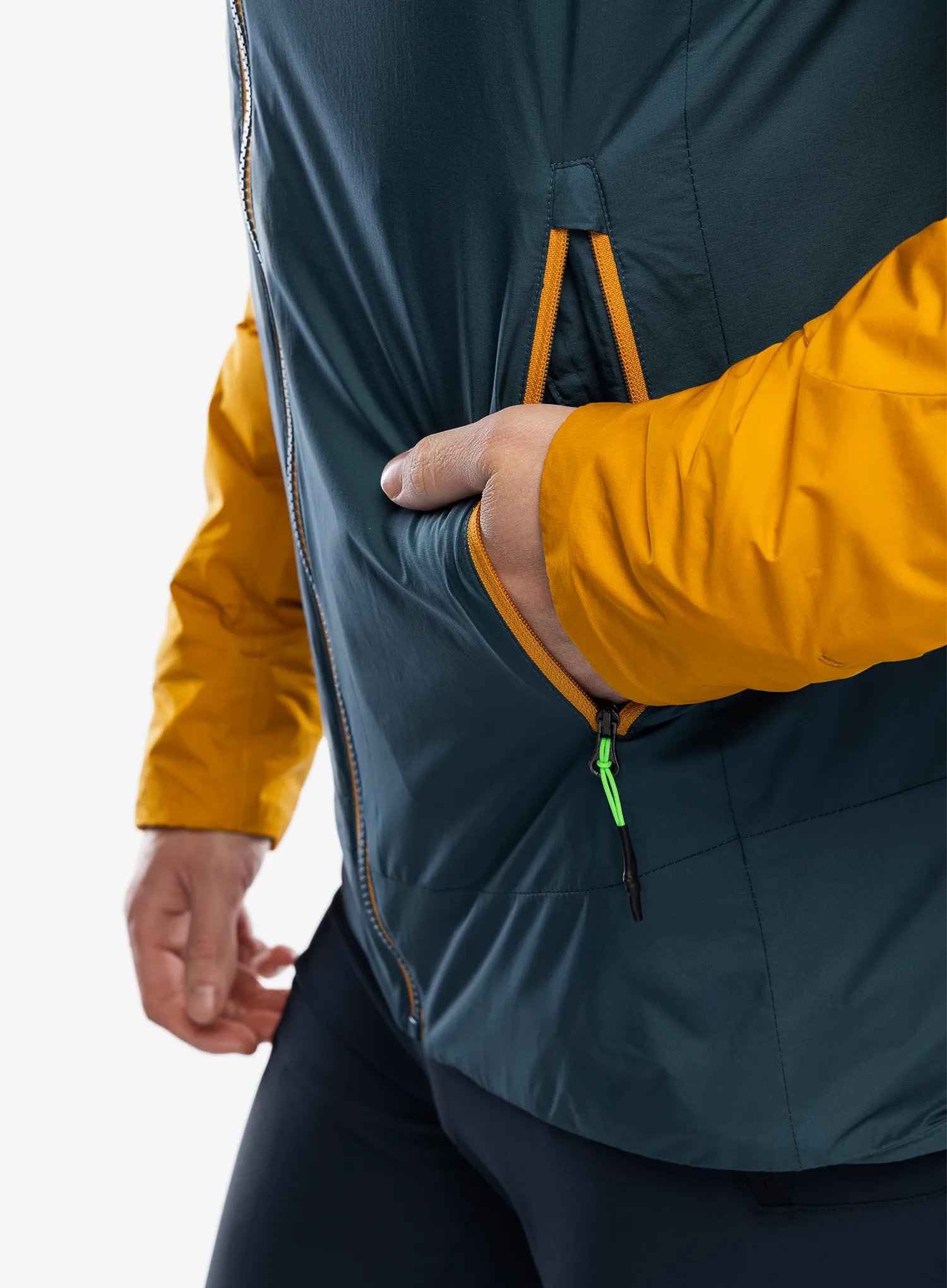 Zateplená bunda Karpos Vinson Evo Jacket - stargazer/golden