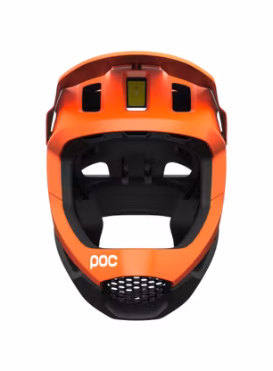Enduro helma POC Otocon Race Mips - fluo orange/uranium black matt