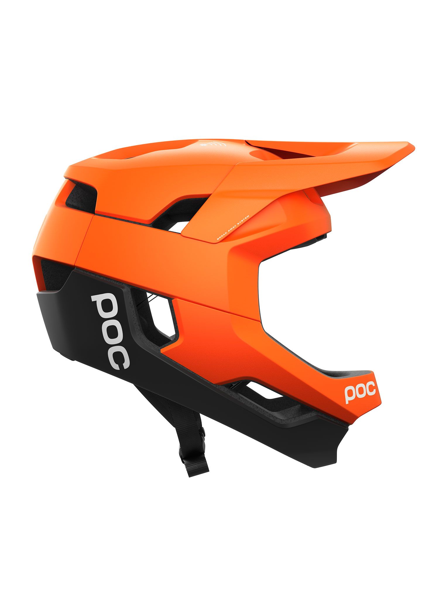 Enduro helma POC Otocon Race Mips - fluo orange/uranium black matt