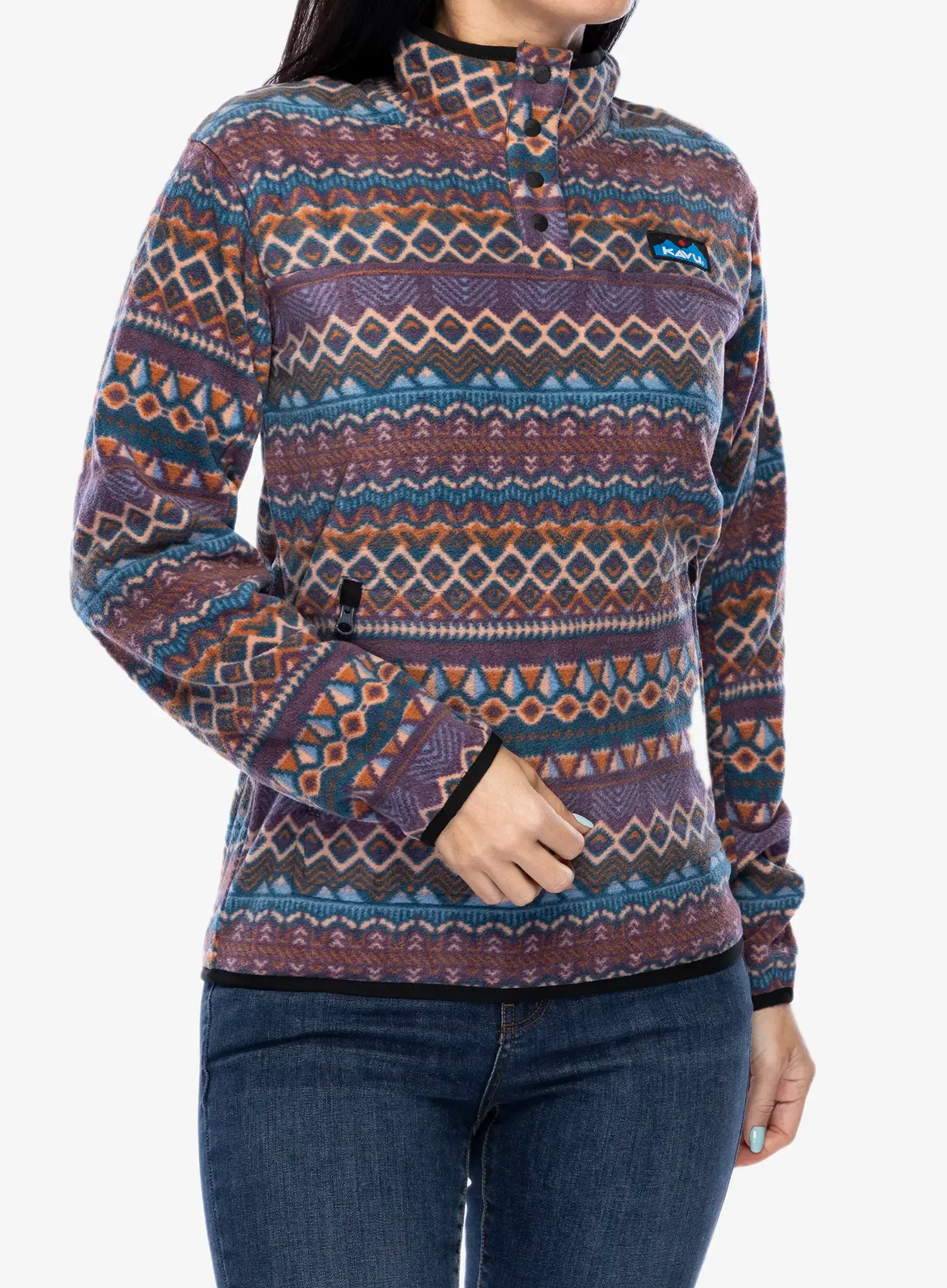 Fleece mikina dámská Kavu Cavanaugh - cottage knit