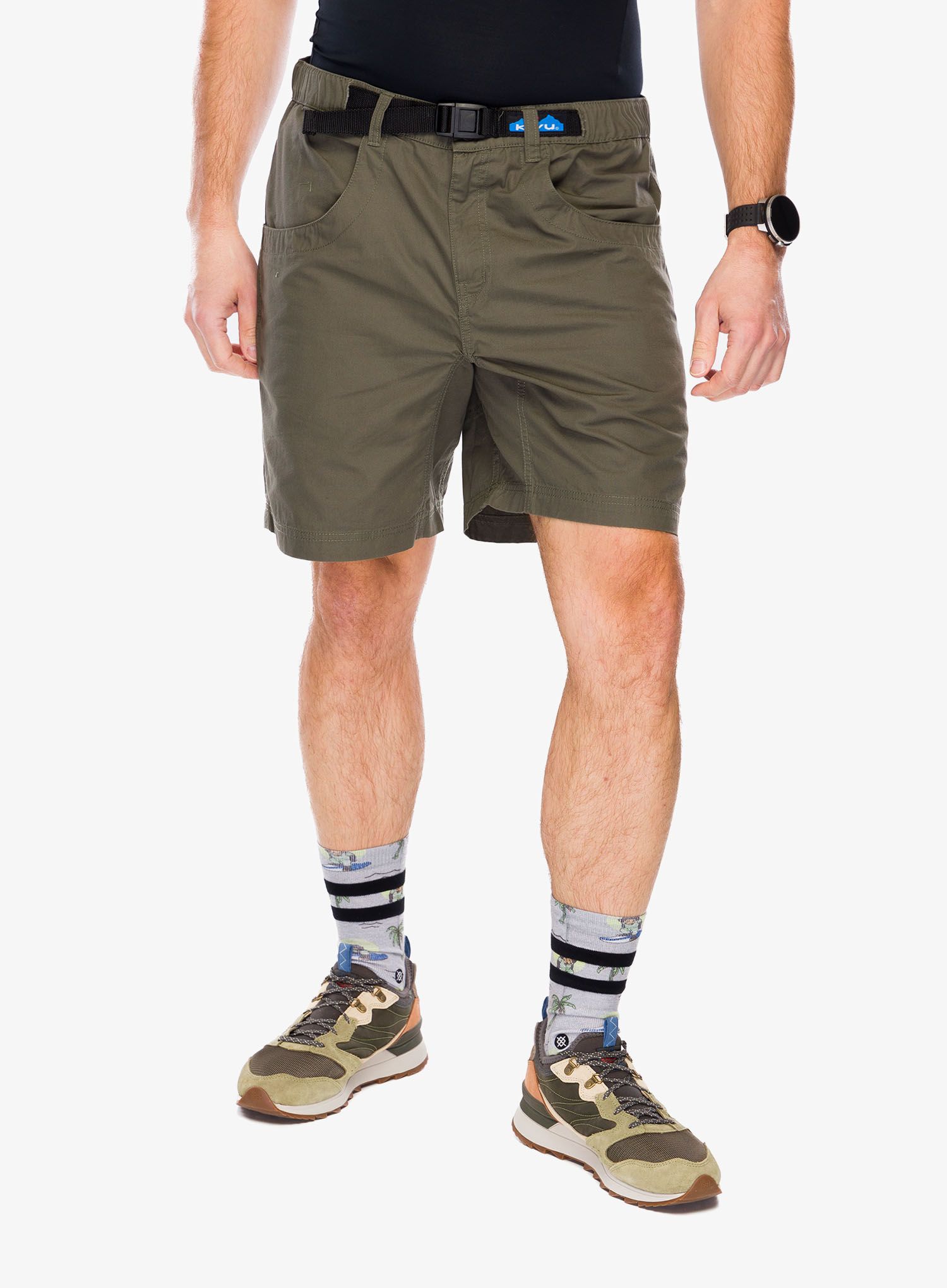 Outdoorové kraťasy Kavu Chilli Lite Short - leaf