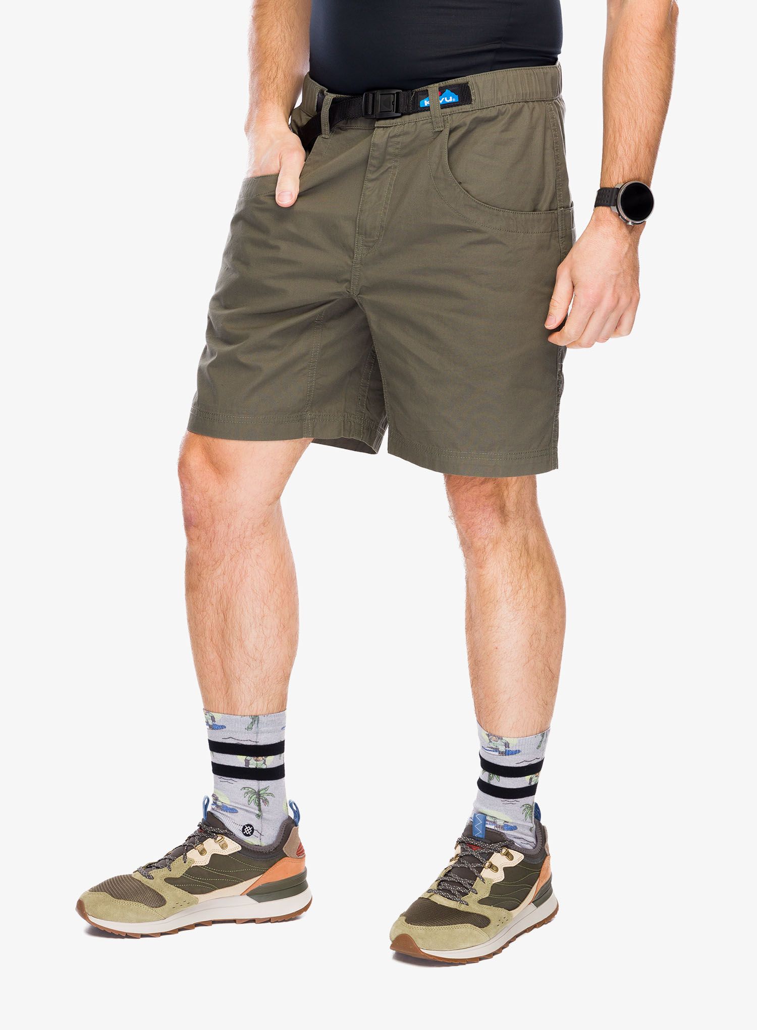 Outdoorové kraťasy Kavu Chilli Lite Short - leaf
