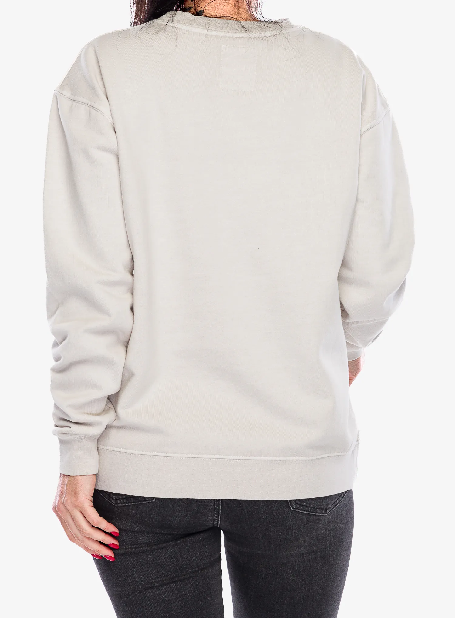 Mikina bez kapuce Kavu Core Crew - oatmeal