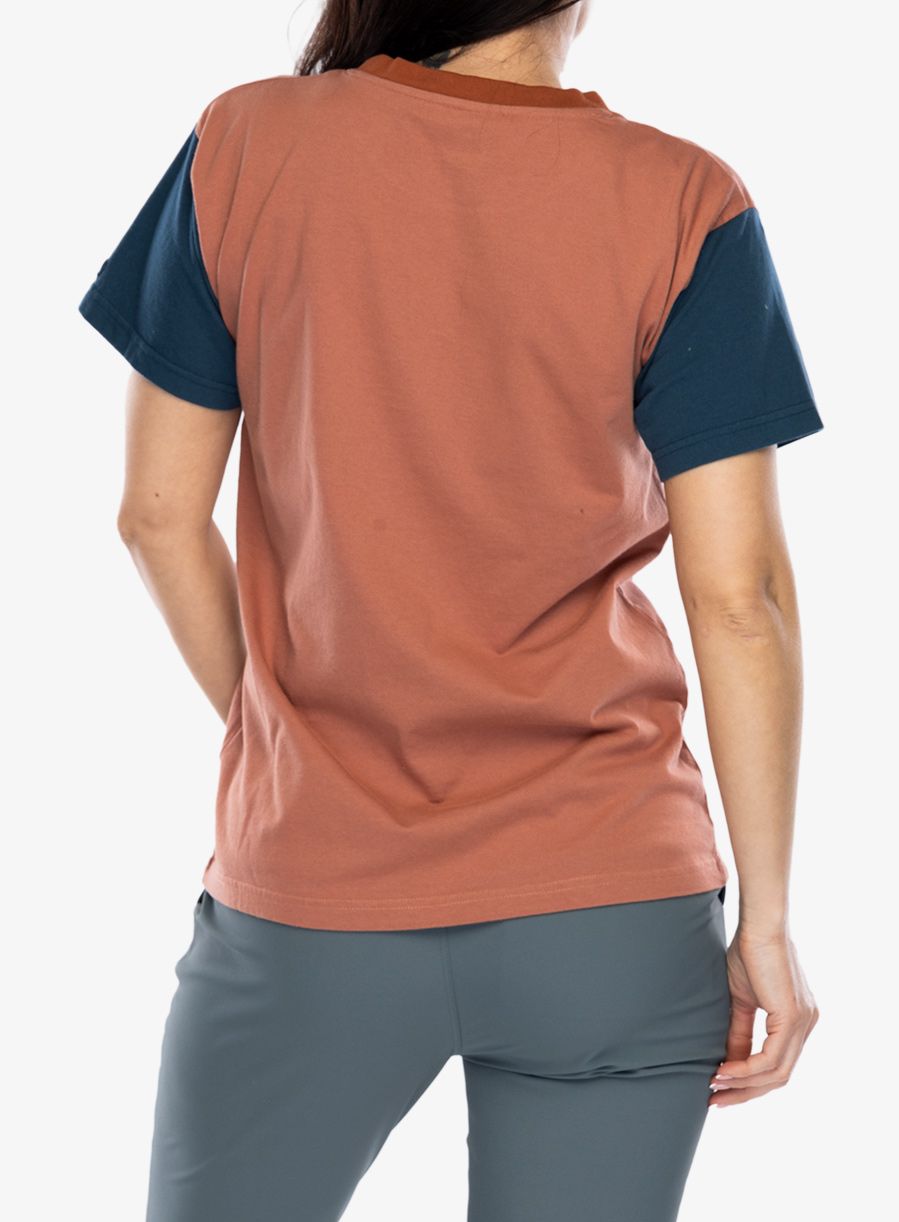 Dámské tričko s potiskem Kavu Forever KAVU - canyon blue