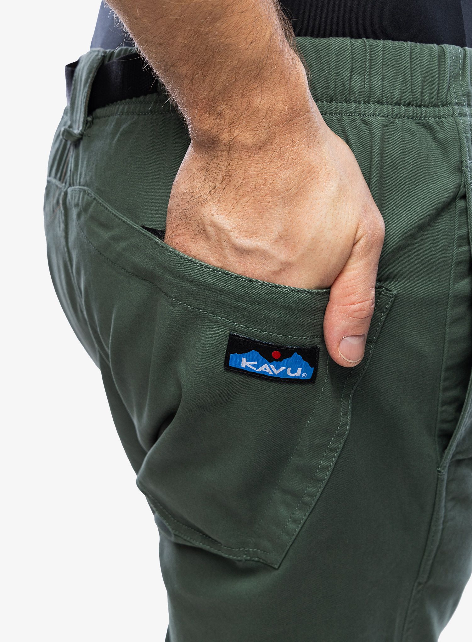 Turistické kalhoty Kavu Hit The Road Pant - dark forest