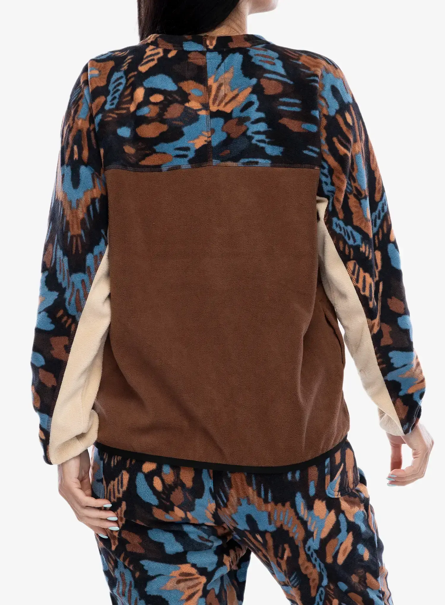 Fleece mikina dámská Kavu Kelowna - mingle mode
