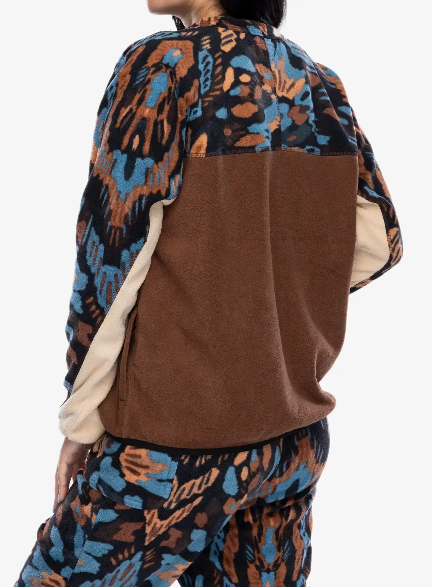 Fleece mikina dámská Kavu Kelowna - mingle mode