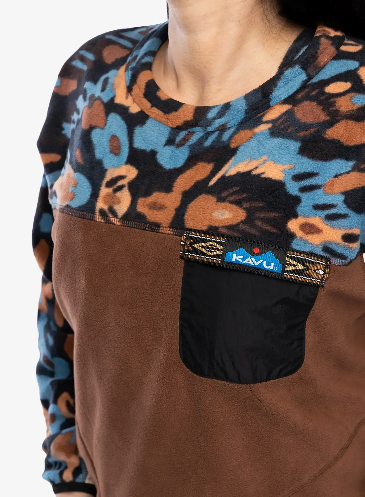 Fleece mikina dámská Kavu Kelowna - mingle mode