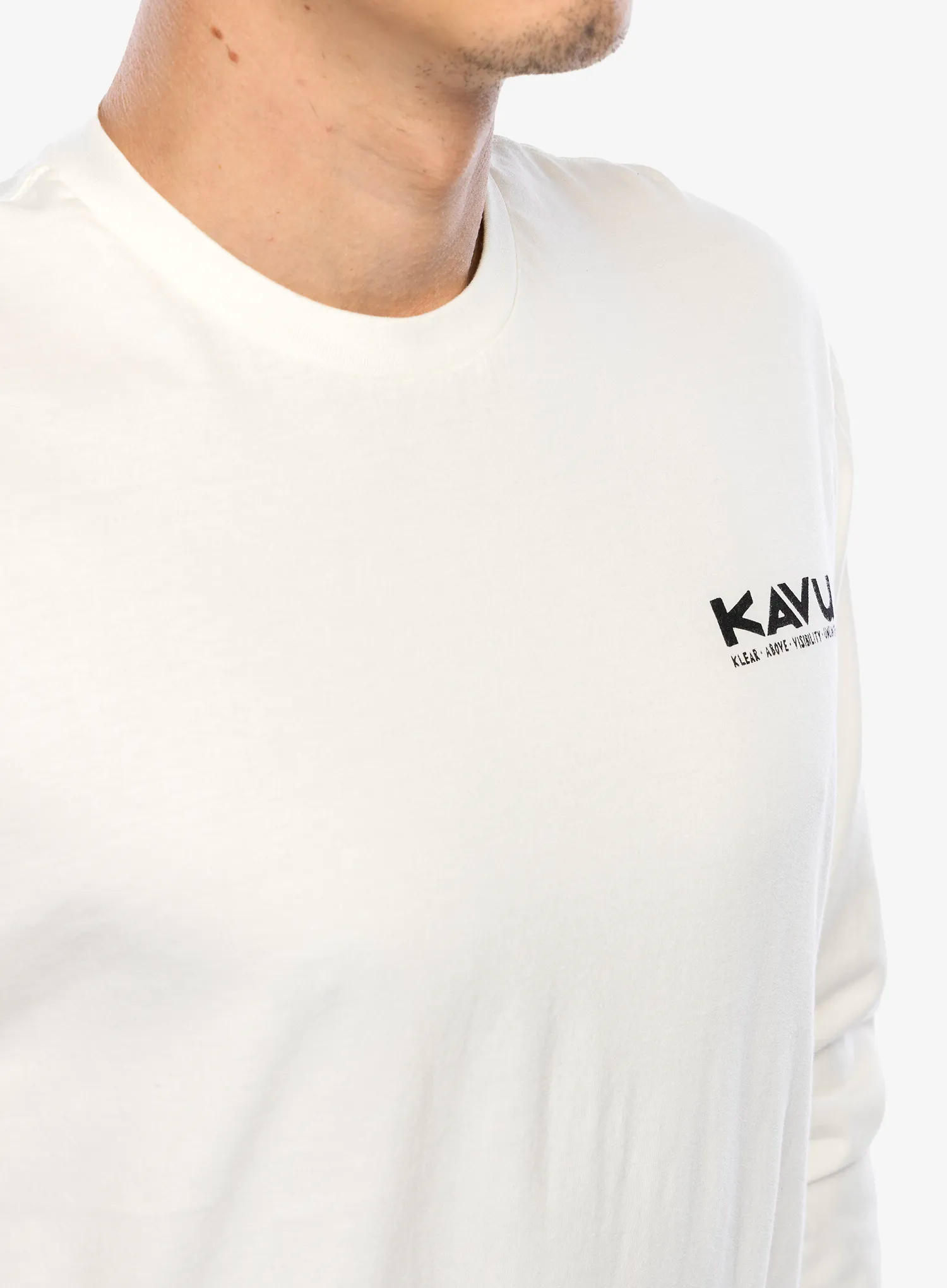 Longsleeve Kavu LS Etch Art - off white
