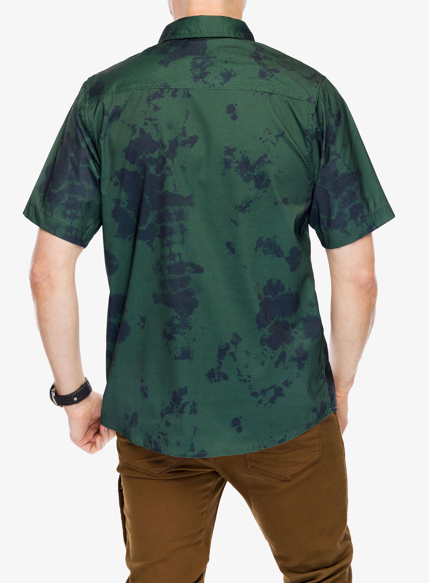 Turistická košile Kavu River Wrangler - beryl tie dye