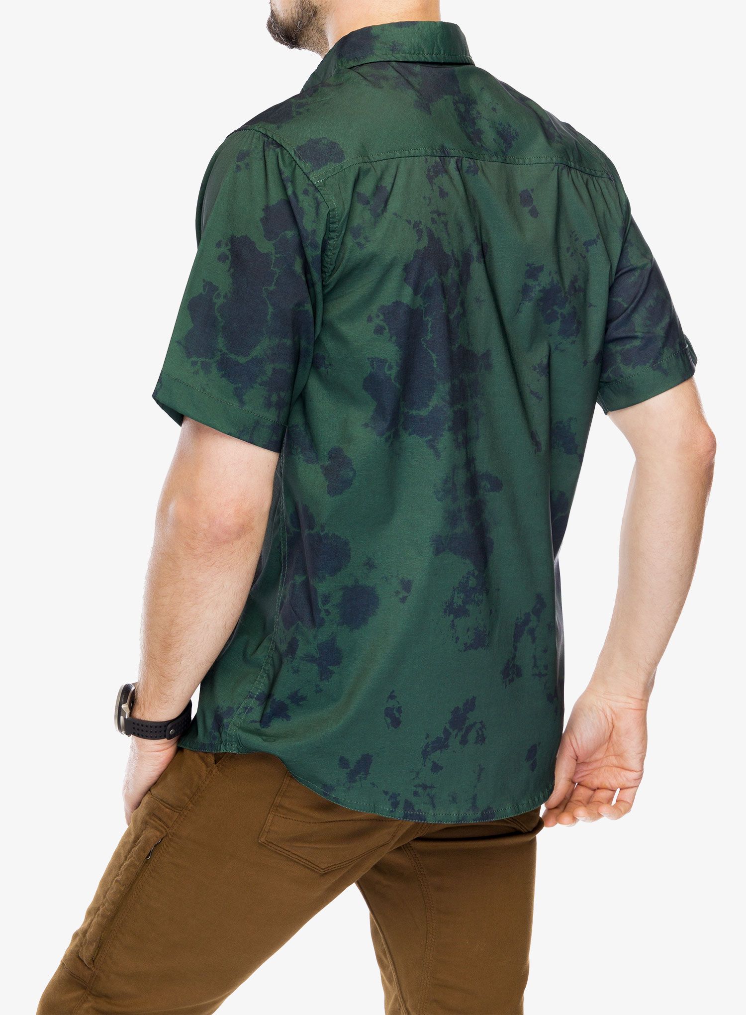 Turistická košile Kavu River Wrangler - beryl tie dye