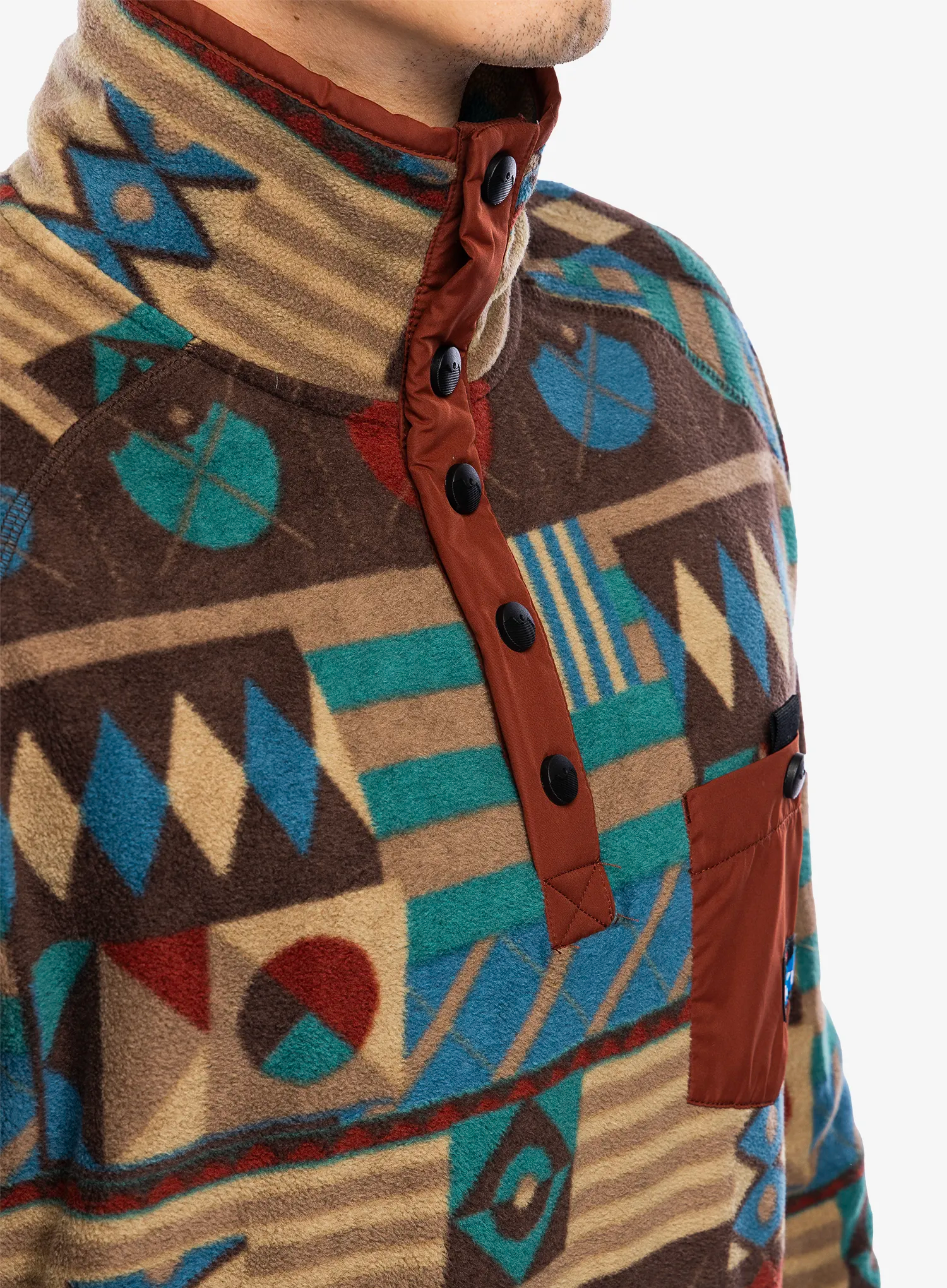 Fleece mikina Kavu Teannaway - mixed assembly
