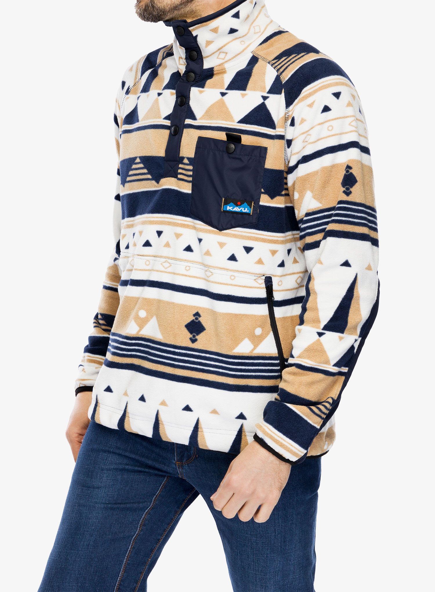 Fleece mikina Kavu Teannaway - peaks line
