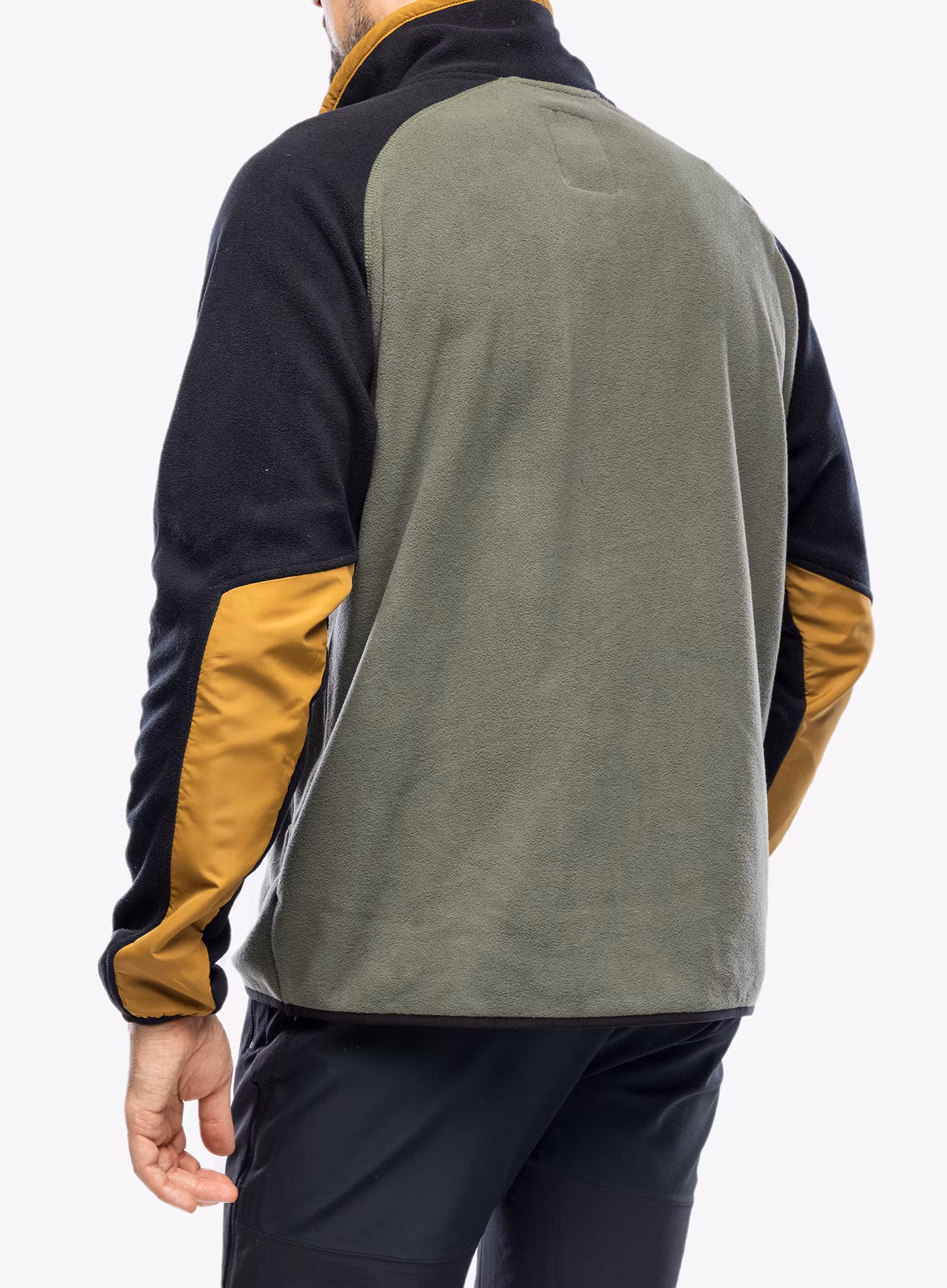 Fleece mikina Kavu Teannaway - shadow leaf