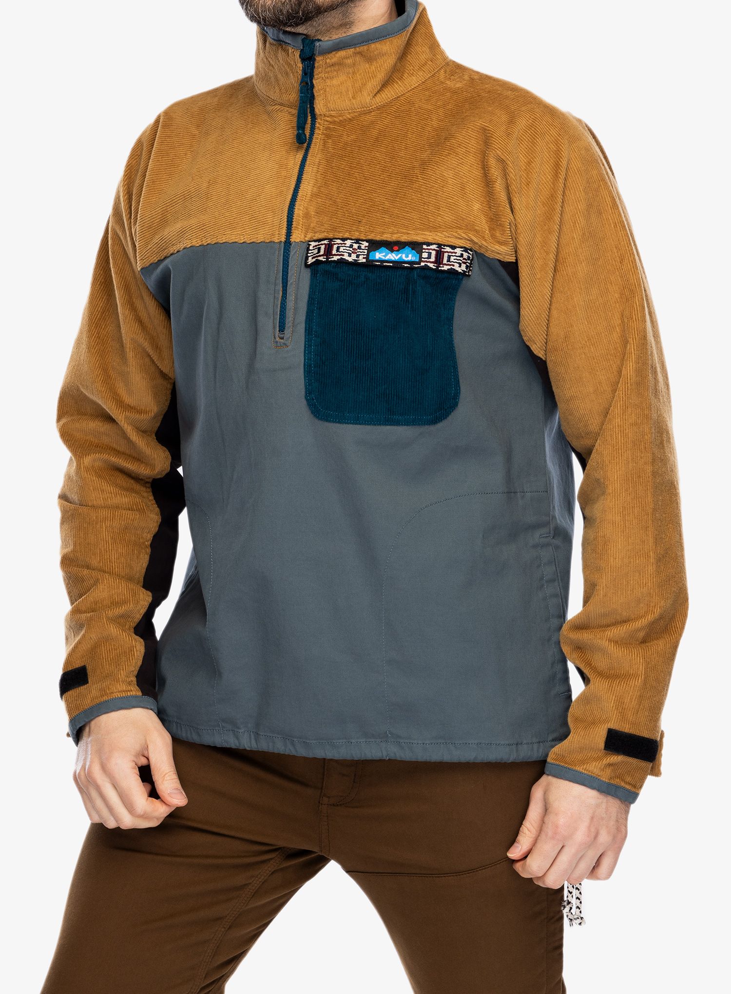 Mikina bez kapuce Kavu Throwshirt Flex - bend blend