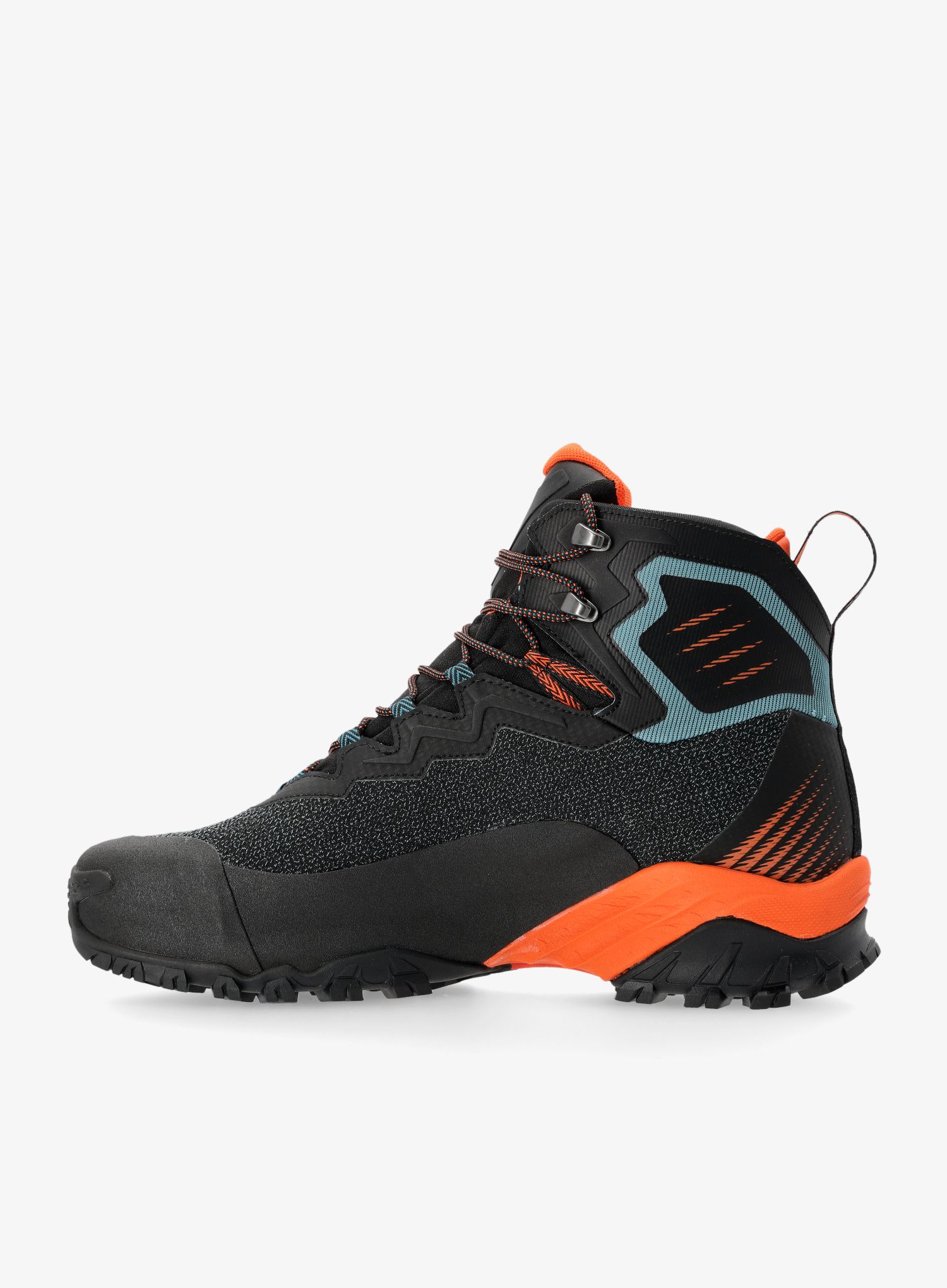 Vysoké turistické boty Kayland Duke Mid GTX - black/orange