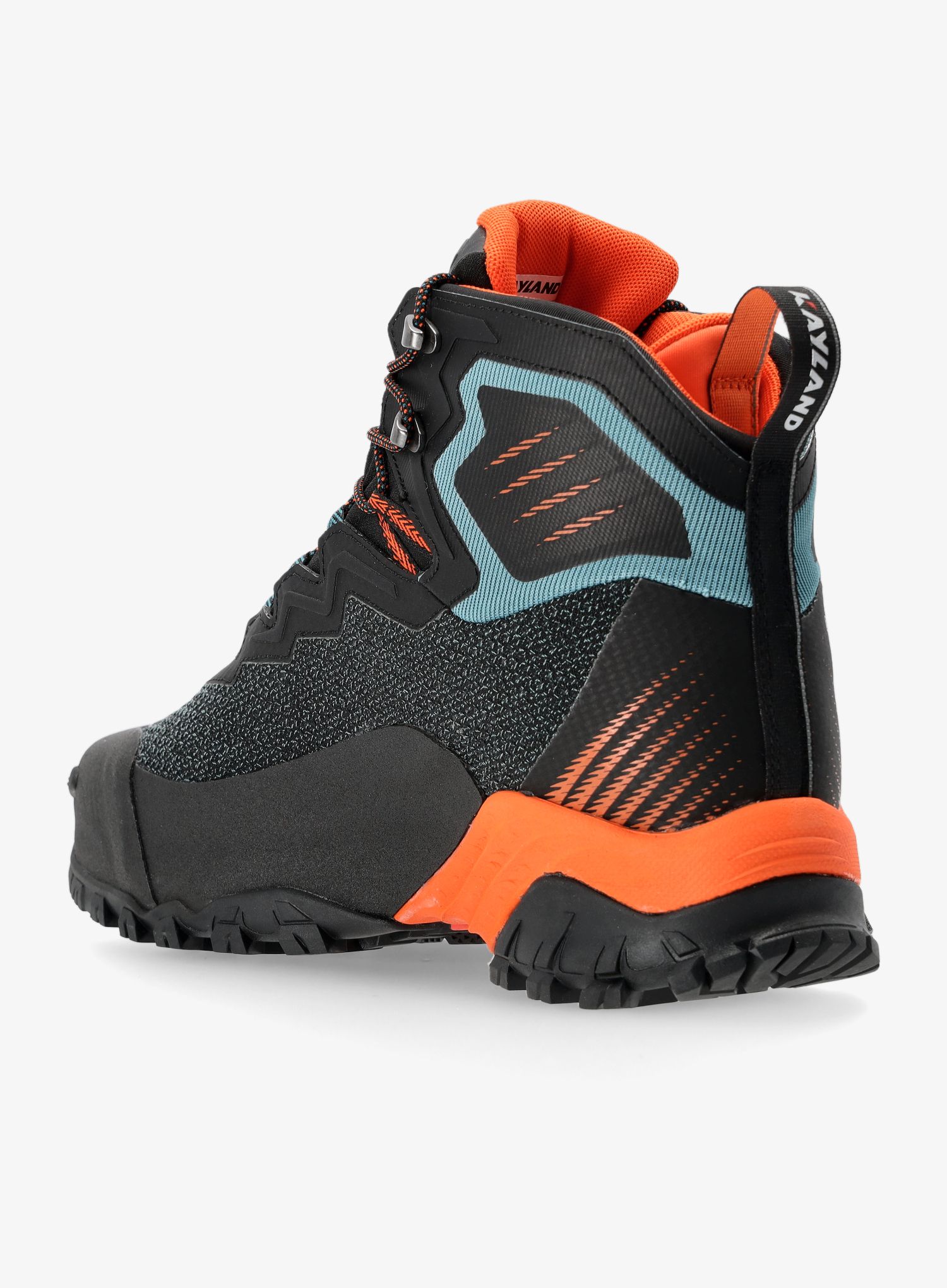 Vysoké turistické boty Kayland Duke Mid GTX - black/orange
