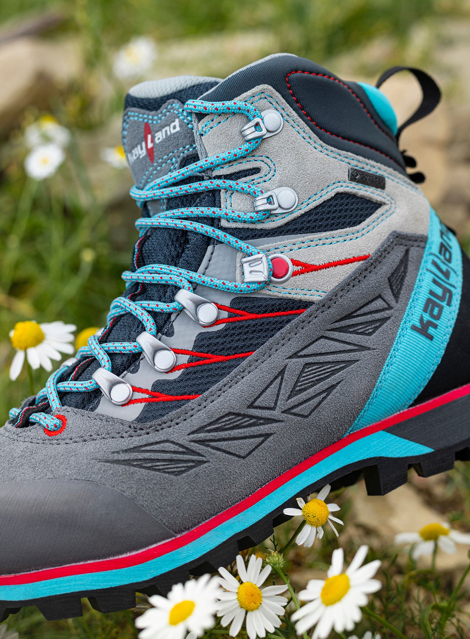 Dámské boty GORE-TEX Kayland Legacy GTX - grey/tourquoise