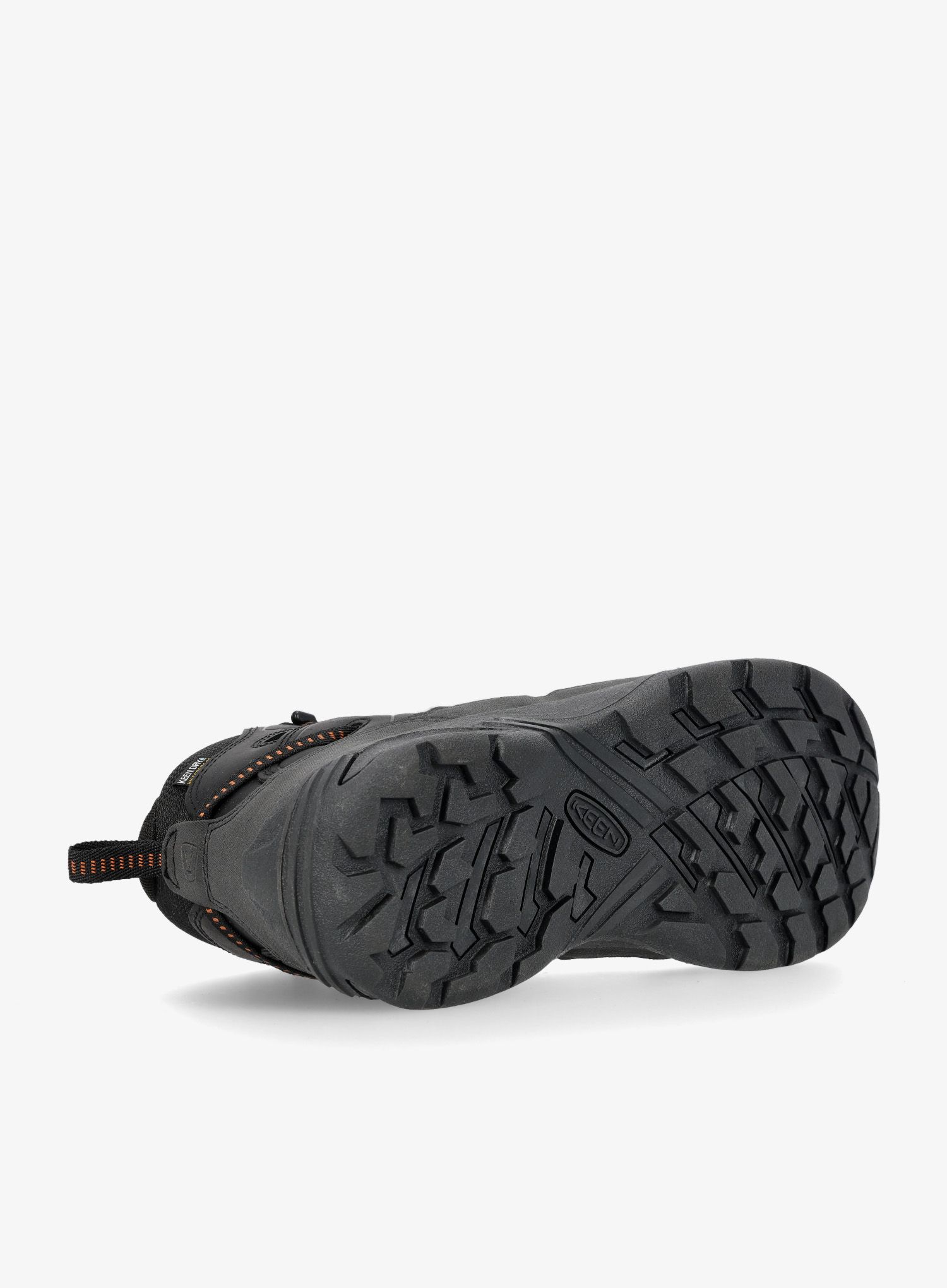 Turistické boty Keen Circadia Mid WP - black/curry