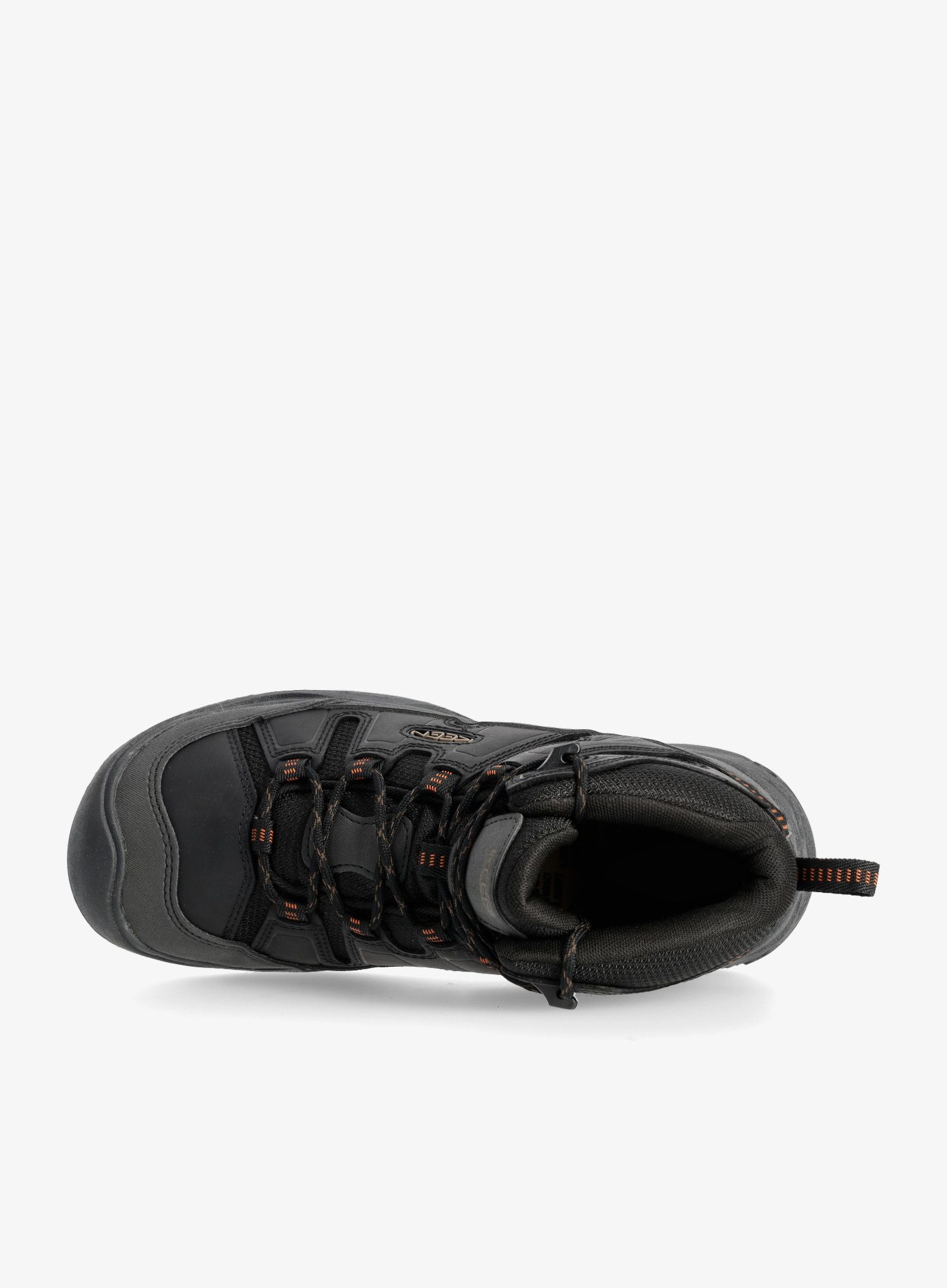 Turistické boty Keen Circadia Mid WP - black/curry