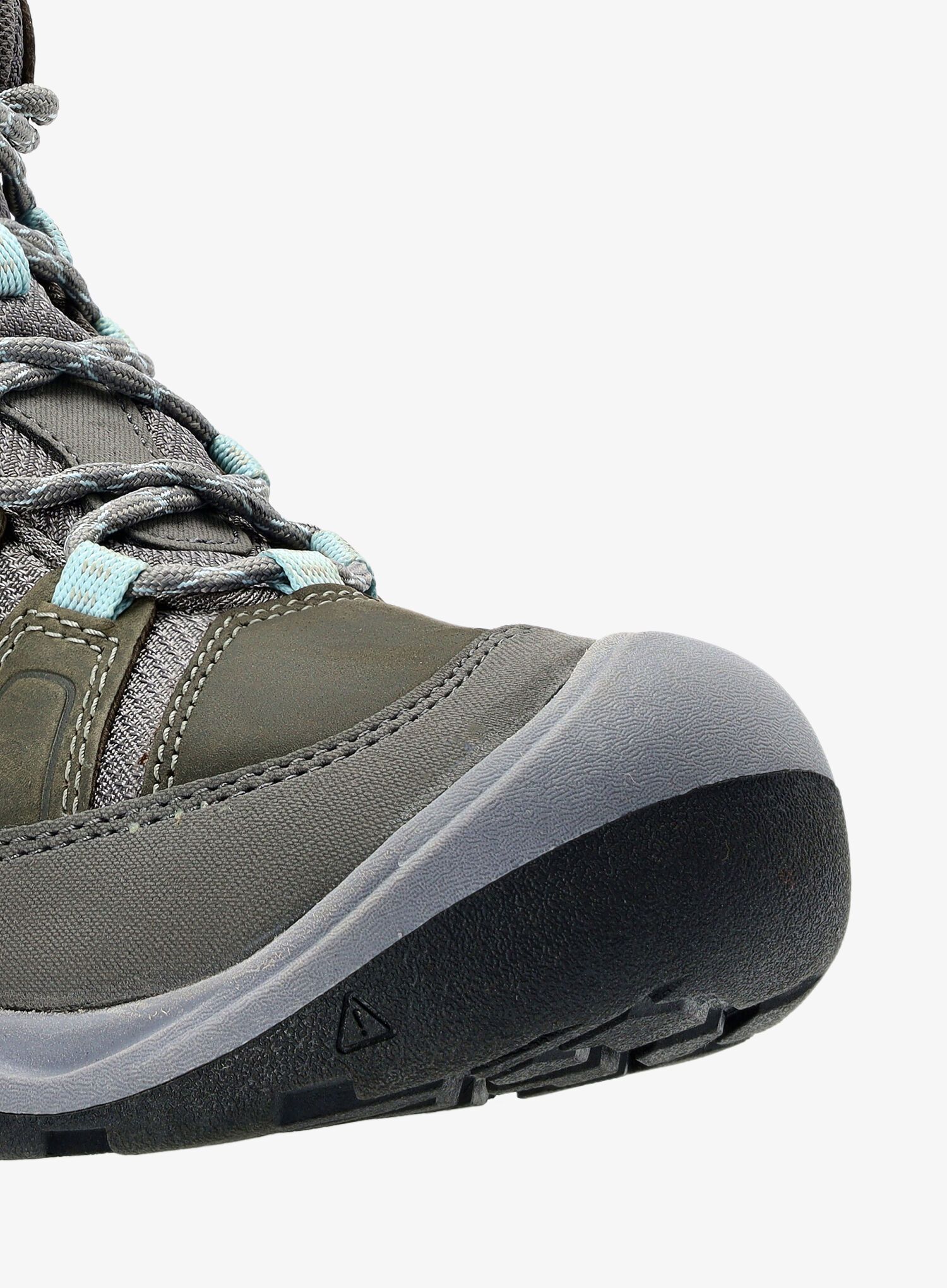 Turistické boty dámské Keen Circadia Mid WP- steel grey/cloud blue